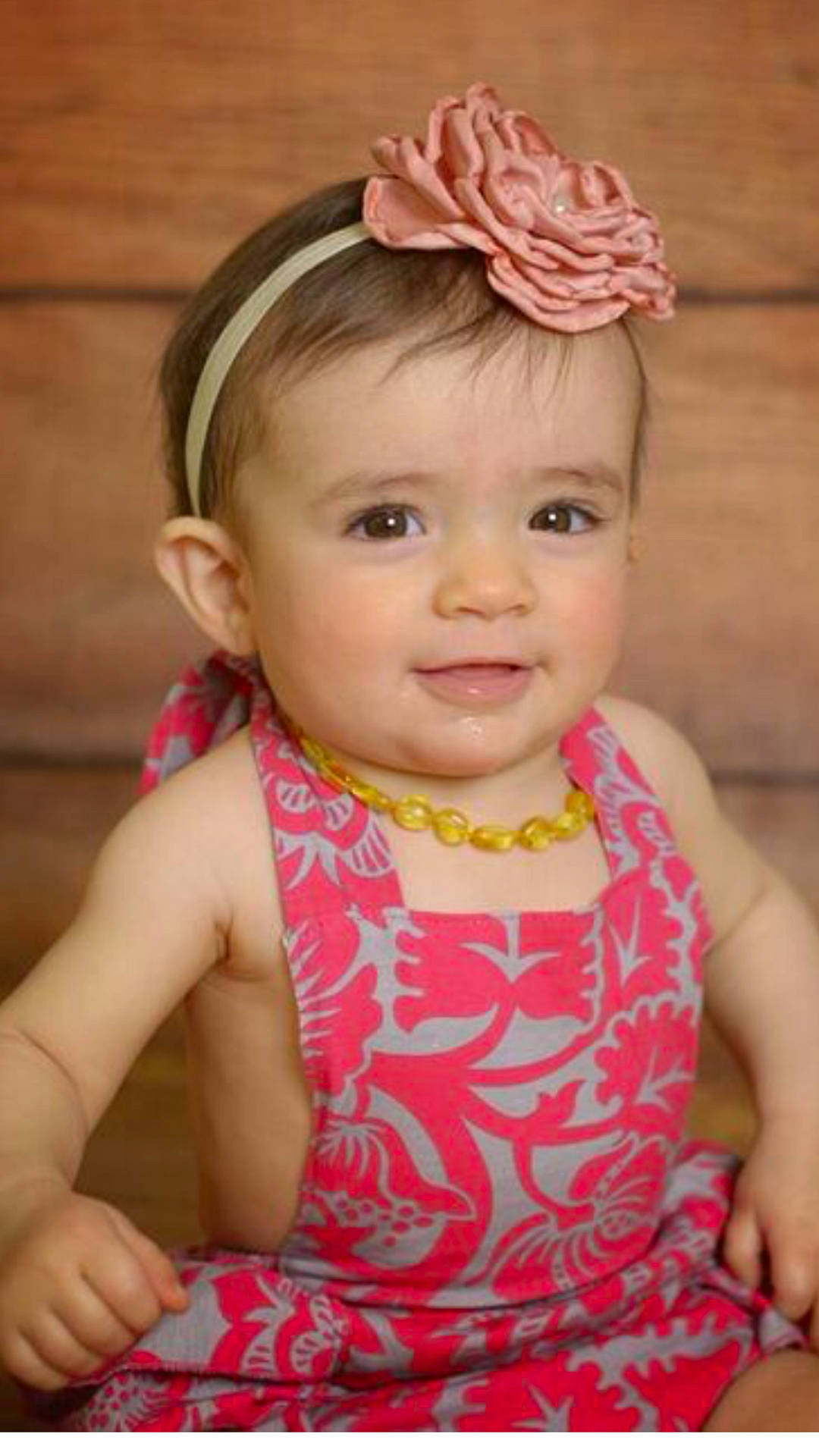 Eleanora is registered to the contest to win money with this photo: cheek, child, child_model, girl, hair_accessory, headband, headgear, headpiece, infant, pink, portrait_photography, skin, toddler