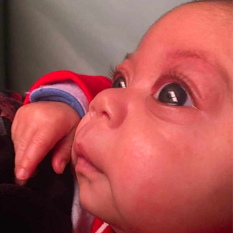 Zyaire joined the competition — help win amazing prizes! baby, cheek, ear, eye, eyebrow, eyelash, finger, forehead, gesture, happy, head, human_body, iris, jaw, lip, mouth, neck, nose, skin, smile
