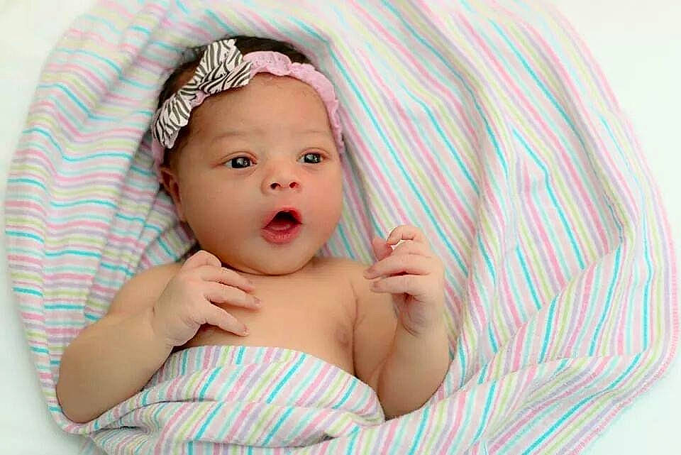 Kailynn joined the competition — help win amazing prizes! baby, baby_toddler_clothing, cap, cheek, child, chin, comfort, eye, face, facial_expression, happy, head, headwear, iris, lip, mouth, pattern, person, pink, skin