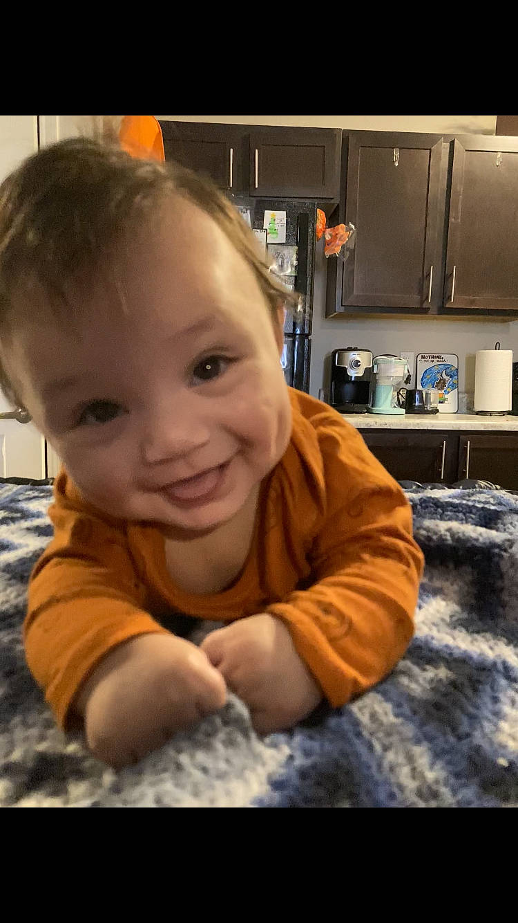 Liam joined the competition — help win amazing prizes! cabinetry, cheek, cool, eye, eyebrow, finger, floor, flooring, gesture, happy, head, human_body, iris, joy, kitchen_appliance, mouth, nose, person, skin, smile