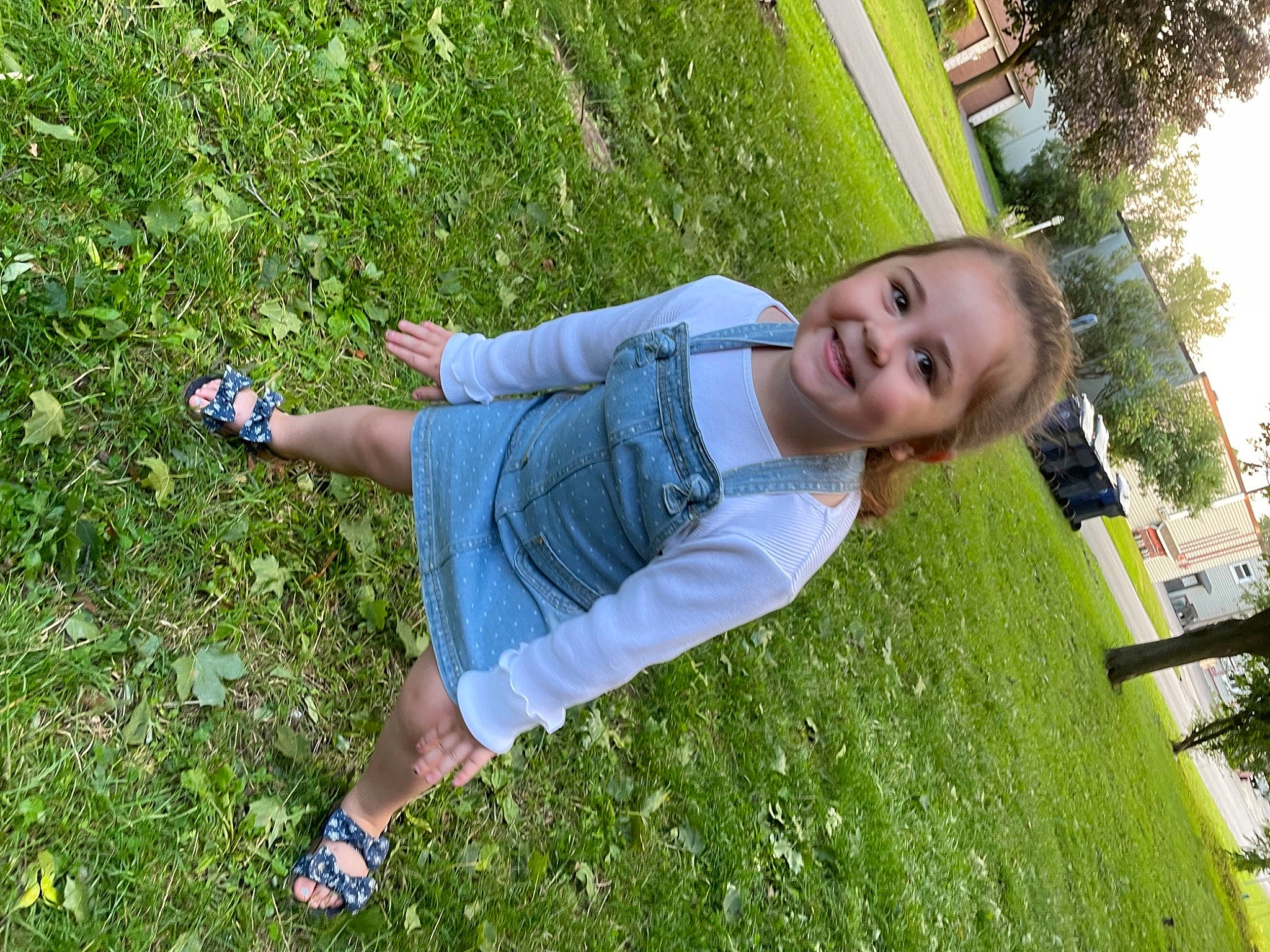 Gianna joined the competition — help win amazing prizes! botany, child, electric_blue, fun, grass, grass_family, grassland, groundcover, happy, joint, joy, lawn, leaf, leisure, people_in_nature, person, plant, recreation, shorts, smile