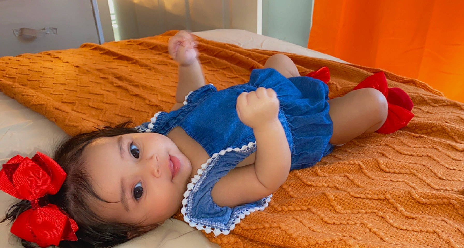 Yoareliz joined the competition — help win amazing prizes! abdomen, baby, baby_toddler_clothing, child, comfort, electric_blue, fashion_accessory, flooring, human_body, human_leg, joint, leg, linens, pattern, person, room, skin, sock, toddler, wood