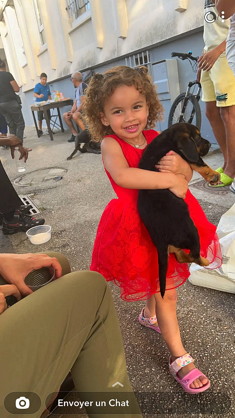 Aicha a rejoint le concours — aidez-le/la à gagner de superbes lots ! beauty, blurred, companion_dog, dog, event, fashion, flooring, fun, happy, human_leg, joint, joy, leg, leisure, luggage_and_bags, person, sandal, shoe, smile, sneakers