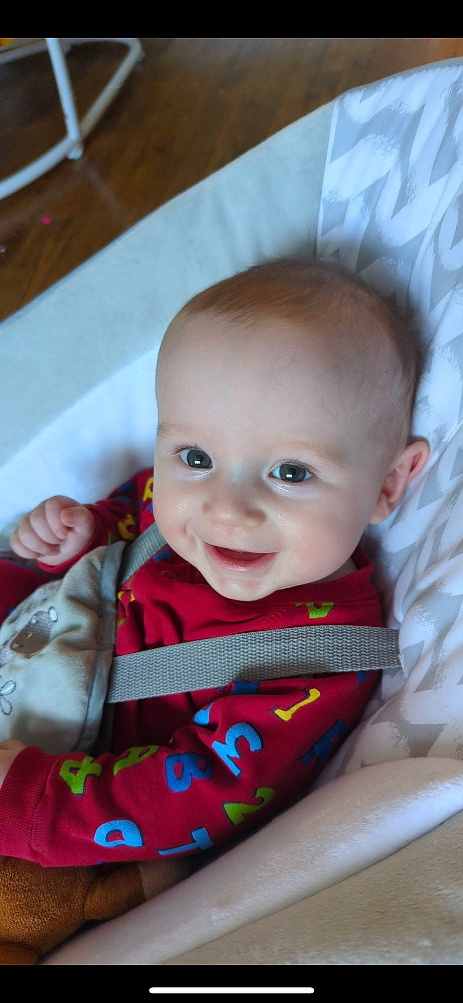 Callan joined the competition — help win amazing prizes! baby, baby_carriage, baby_products, baby_toddler_clothing, carmine, cheek, child, eye, fun, happy, iris, joy, lip, mouth, nose, person, product, skin, sleeve, smile