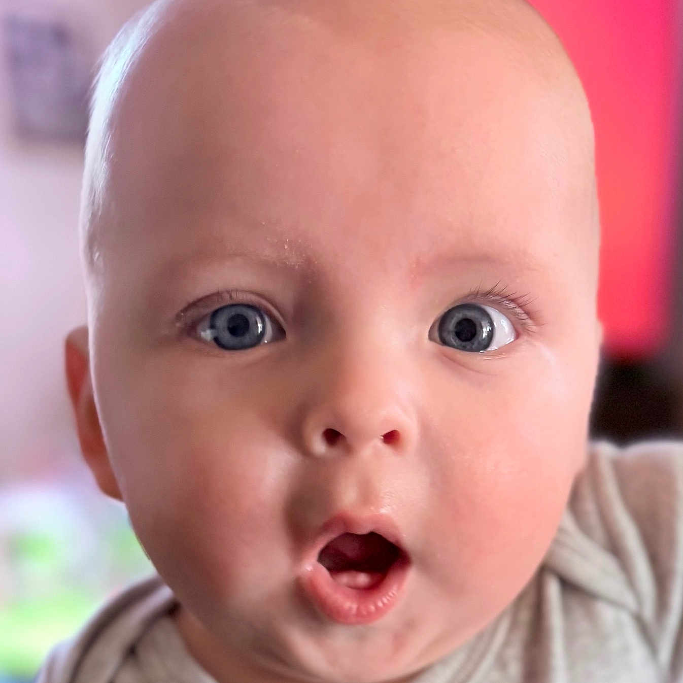 Santiago joined the competition — help win amazing prizes! baby, bodypart, face, head, mouth, person, photography, portrait, selfie, skin, surprised