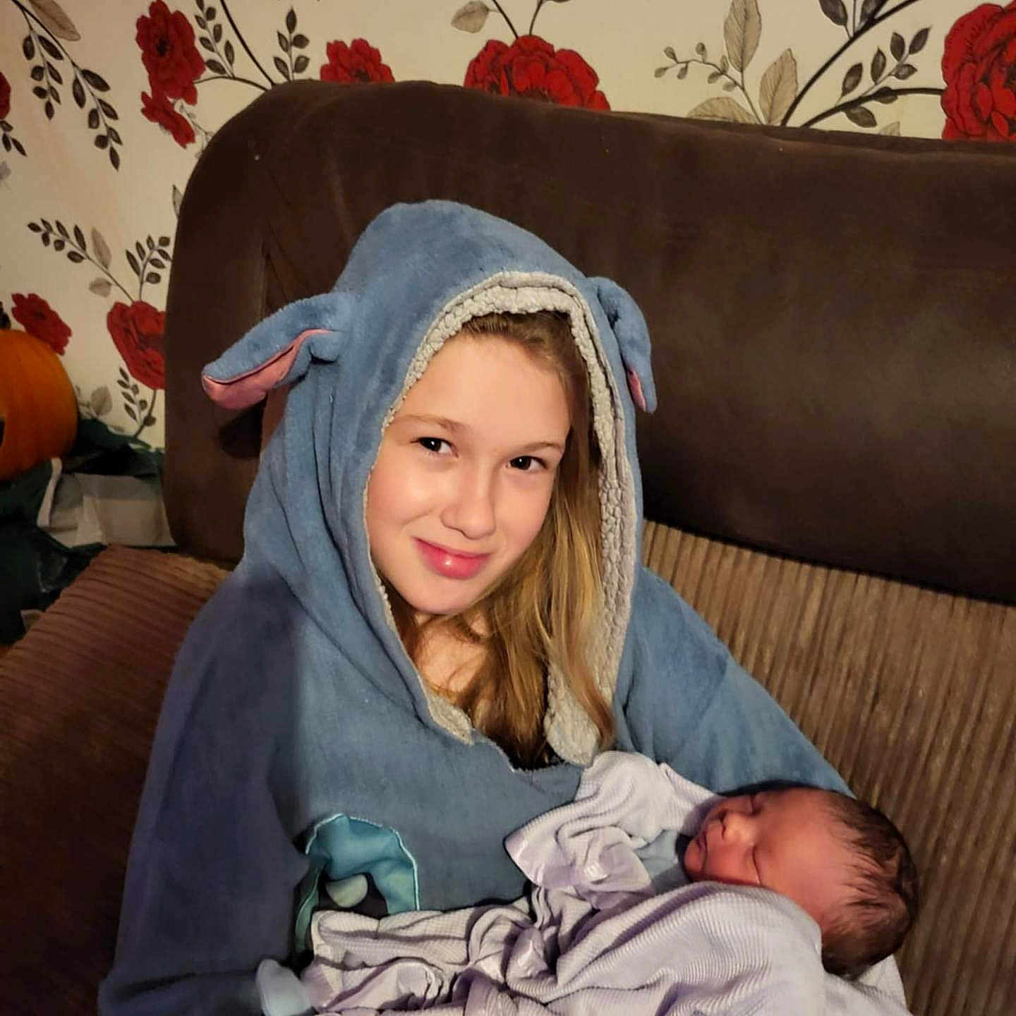 Lillie-rose is registered to the contest to win money with this photo: baby, blanket, childbirth, face, family, furniture, head, newborn, people, person, photography, portrait