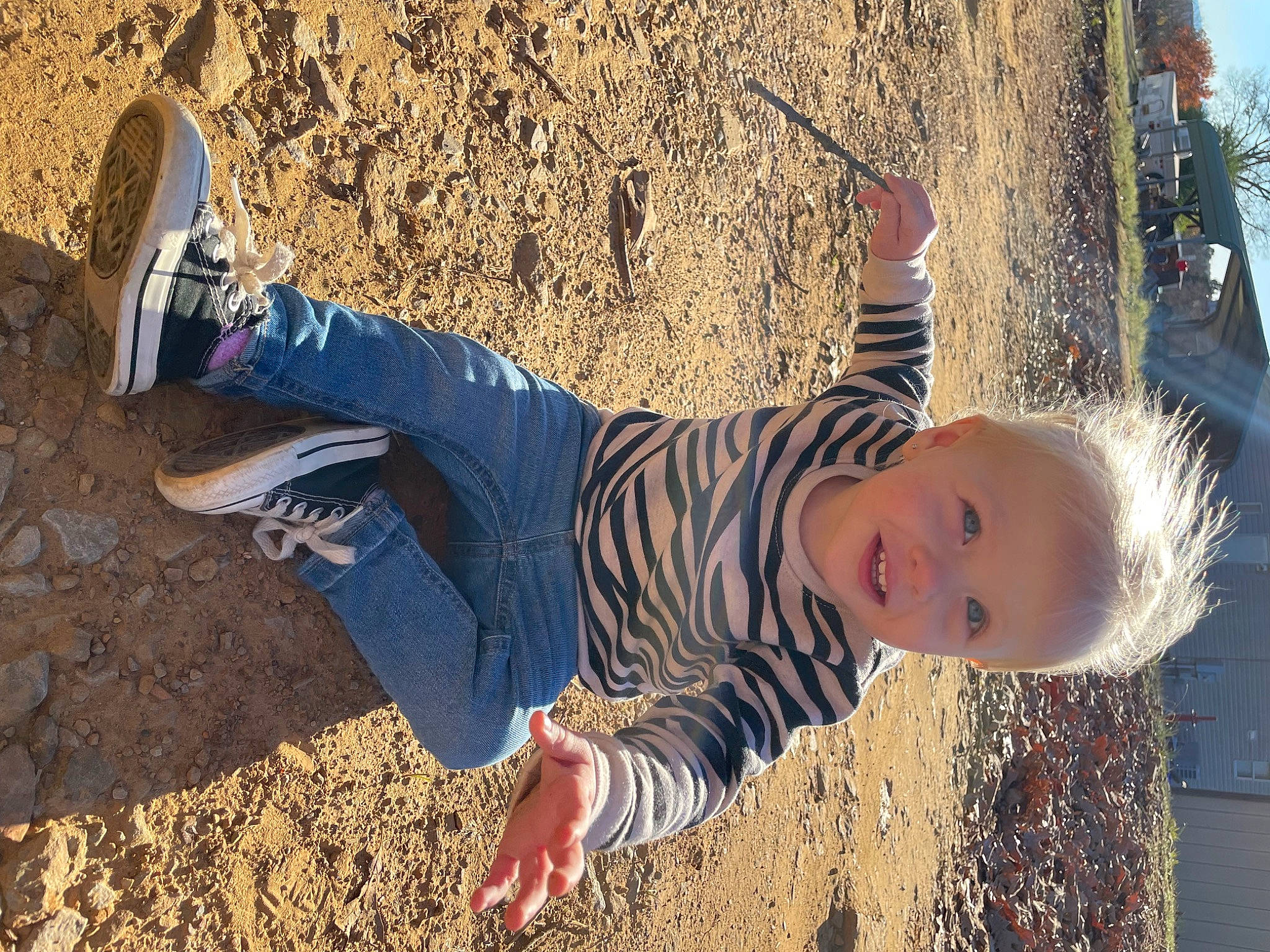 Tonya joined the competition — help win amazing prizes! child, cool, fun, grass, happy, human_leg, leg, leisure, people_in_nature, person, plant, play, recreation, shadow, smile, soil, sunglasses, toddler, tree, walking_shoe