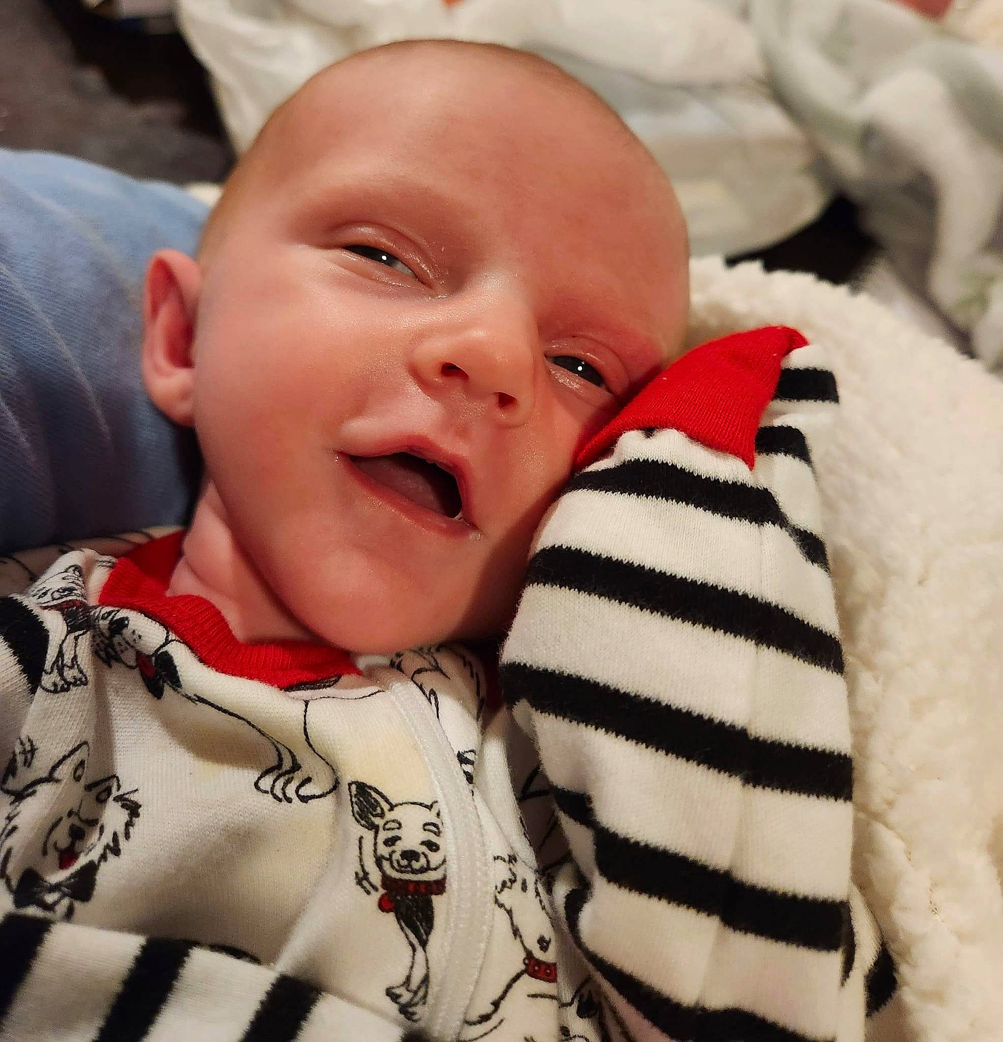 Callahan joined the competition — help win amazing prizes! baby, baby_laughing, baby_toddler_clothing, cheek, child, chin, comfort, cool, eyebrow, face, happy, iris, lip, mouth, nose, person, skin, sleeve, smile, textile