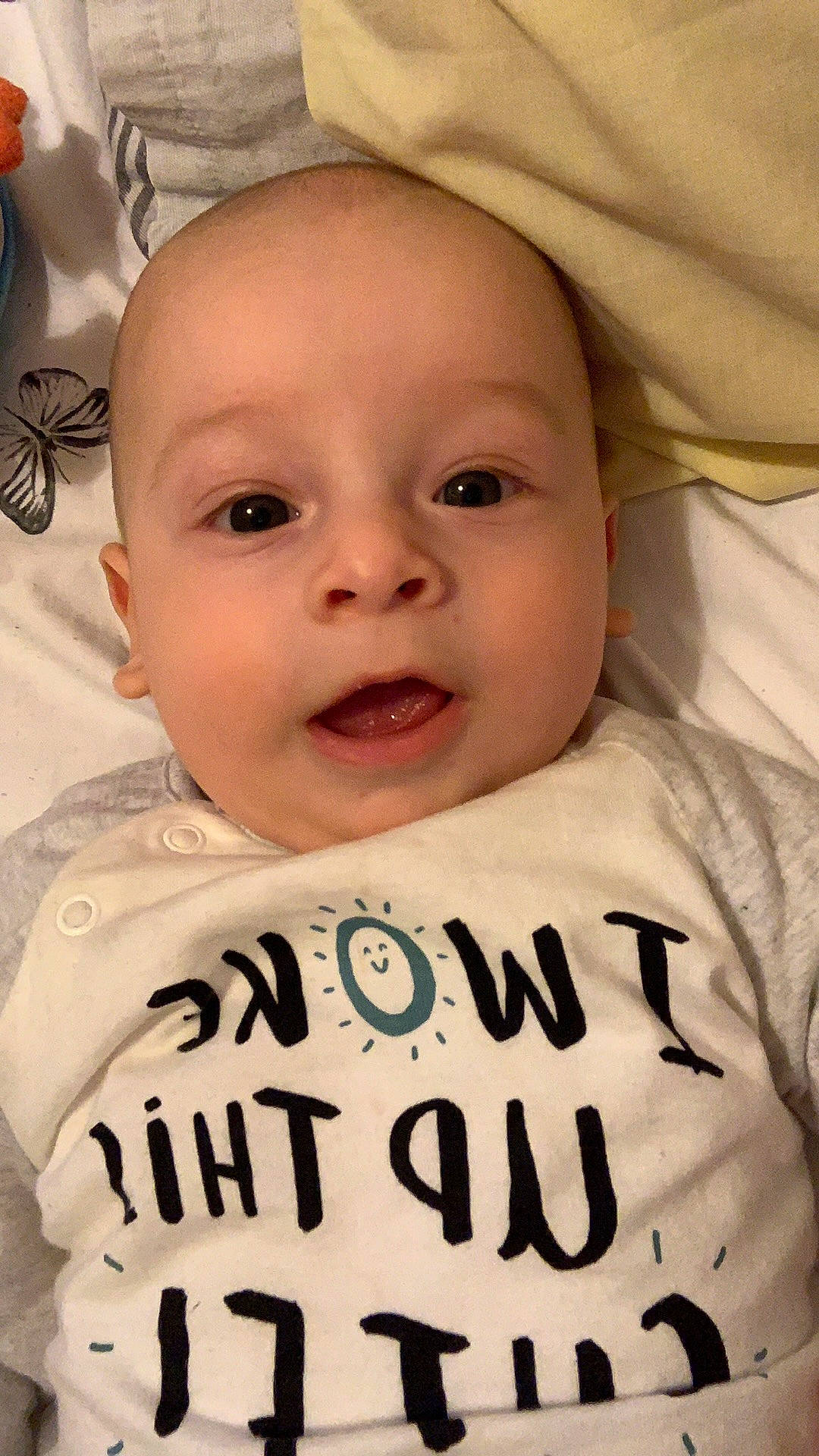 Alexandru joined the competition — help win amazing prizes! baby, baby_making_funny_faces, baby_toddler_clothing, cheek, child, chin, cool, face, facial_expression, forehead, head, lip, mouth, nose, person, photo_caption, skin, smile, toddler