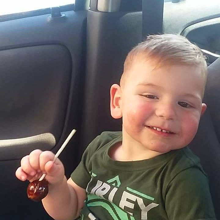 Deegan joined the competition — help win amazing prizes! arm, baby, car, child, cool, door_handle, driving, ear, family_car, finger, gesture, hand, joy, nose, person, plant, skin, smile, thumb, toddler