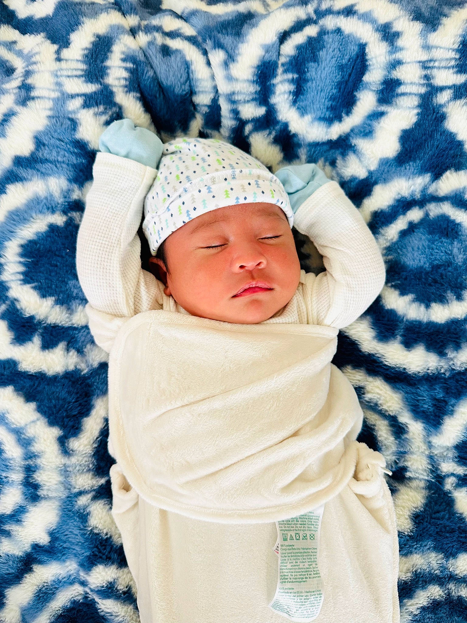 Stephen John joined the competition — help win amazing prizes! baby, baby_products, baby_sleeping, baby_toddler_clothing, beanie, bonnet, cap, child, comfort, electric_blue, face, grass, happy, headwear, knit_cap, linens, pattern, people_in_nature, person, portrait_photography