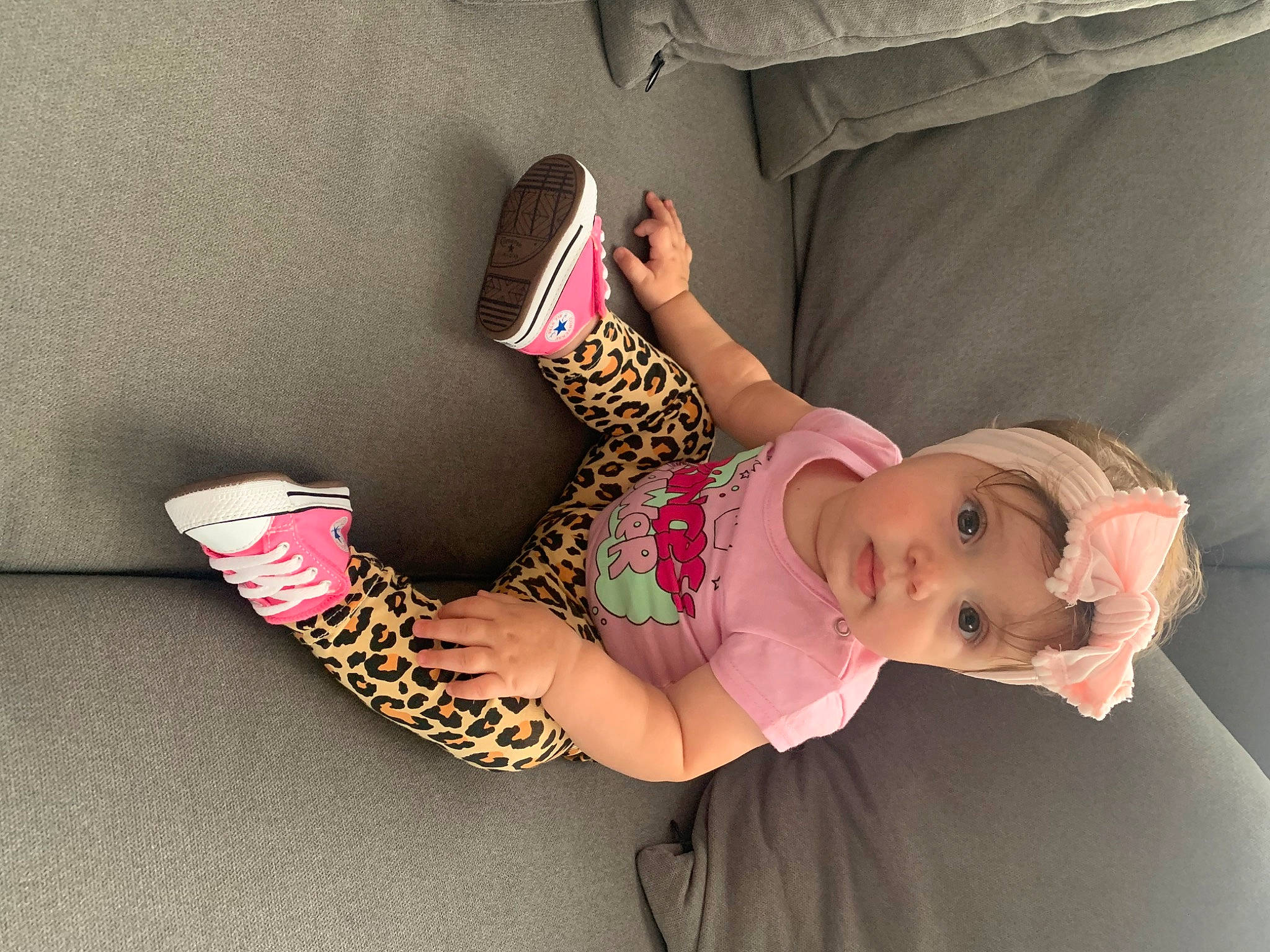 Tatiana joined the competition — help win amazing prizes! arm, baby, baby_toddler_clothing, comfort, dress, finger, hand, hat, headgear, headwear, human_body, human_leg, knee, leg, person, pink, sleeve, sock, textile, thigh
