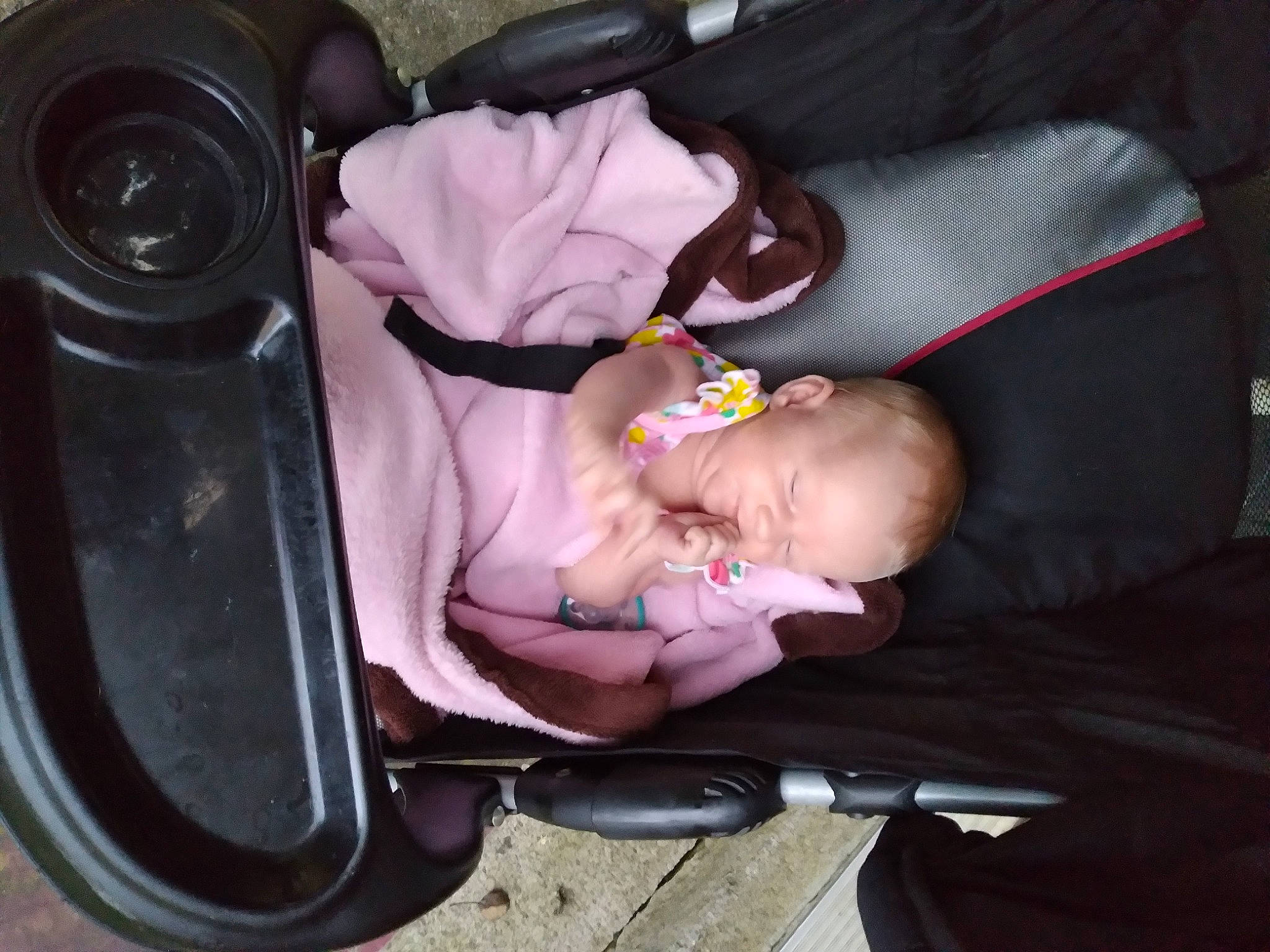 Emma Rae Gilbert joined the competition — help win amazing prizes! audio_equipment, auto_part, automotive_exterior, automotive_lighting, baby, baby_carriage, baby_in_car_seat, baby_products, baby_toddler_clothing, car_seat, child, comfort, family_car, finger, lap, luxury_vehicle, person, room, sitting, toddler