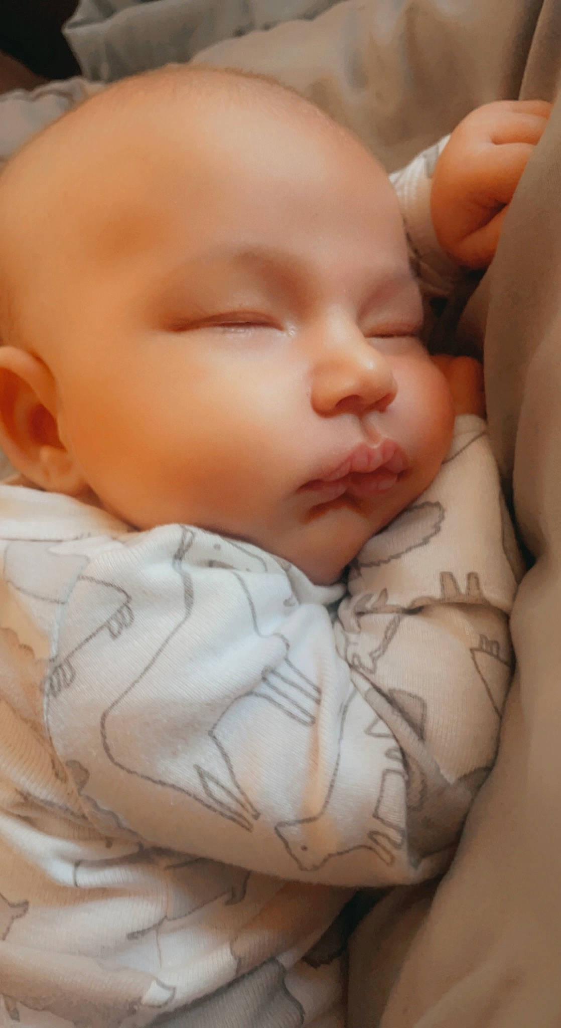 Luka is registered to the contest to win money with this photo: baby, baby_sleeping, baby_toddler_clothing, bedtime, cheek, child, chin, close_up, comfort, eyelash, finger, gesture, iris, lip, mouth, nose, pattern, person, skin, thumb