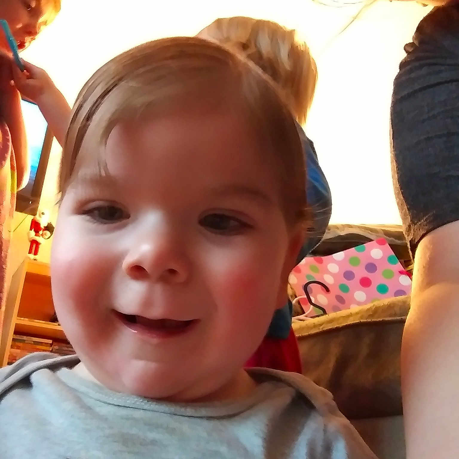 Azriel is registered to the contest to win money with this photo: baby, cheek, child, chin, ear, face, facial_expression, forehead, fun, hair, happy, head, joy, lip, mouth, neck, nose, person, photography, skin