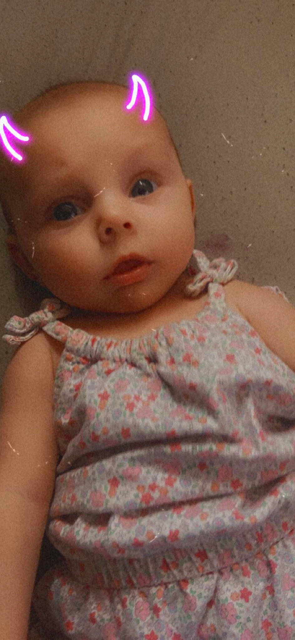 Jacqueline joined the competition — help win amazing prizes! baby, baby_toddler_clothing, cheek, dress, ear, eye, eyebrow, eyelash, forehead, happy, head, headpiece, human_body, iris, lip, nose, person, pink, skin, sleeve