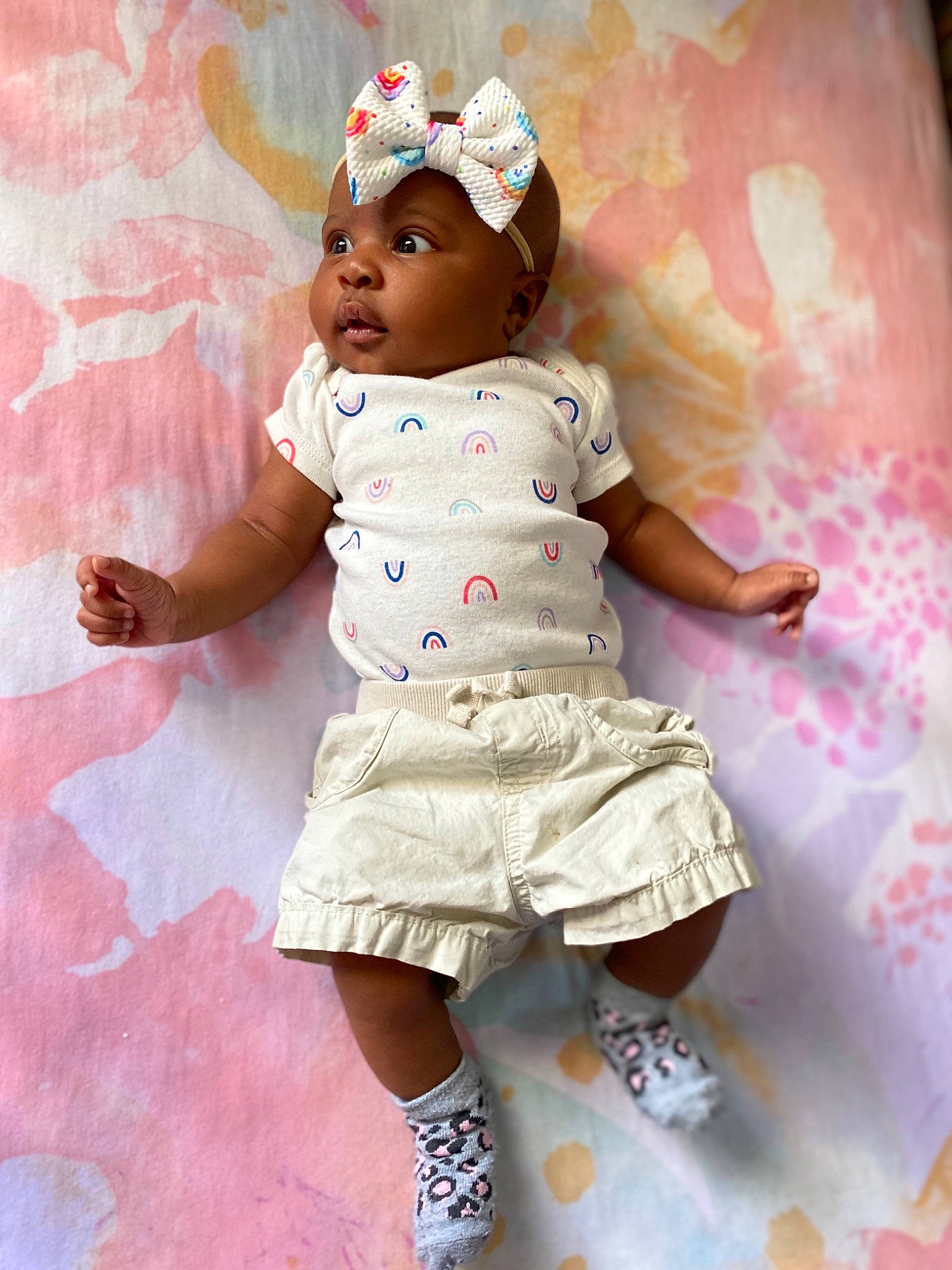 Amaziah joined the competition — help win amazing prizes! baby, baby_toddler_clothing, child, doll, headwear, person, pink, toddler