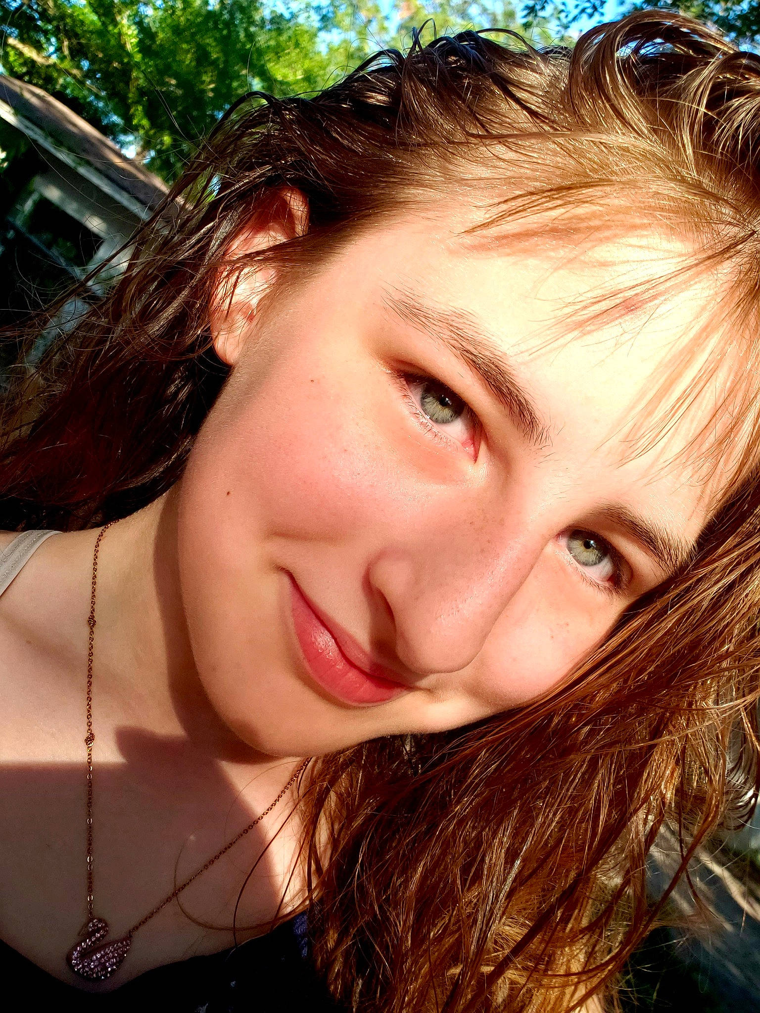 Emma joined the competition — help win amazing prizes! cheek, chin, eyebrow, eyelash, face, flash_photography, forehead, grass, happy, iris, jaw, joy, lip, mouth, neck, nose, people_in_nature, person, plant, skin