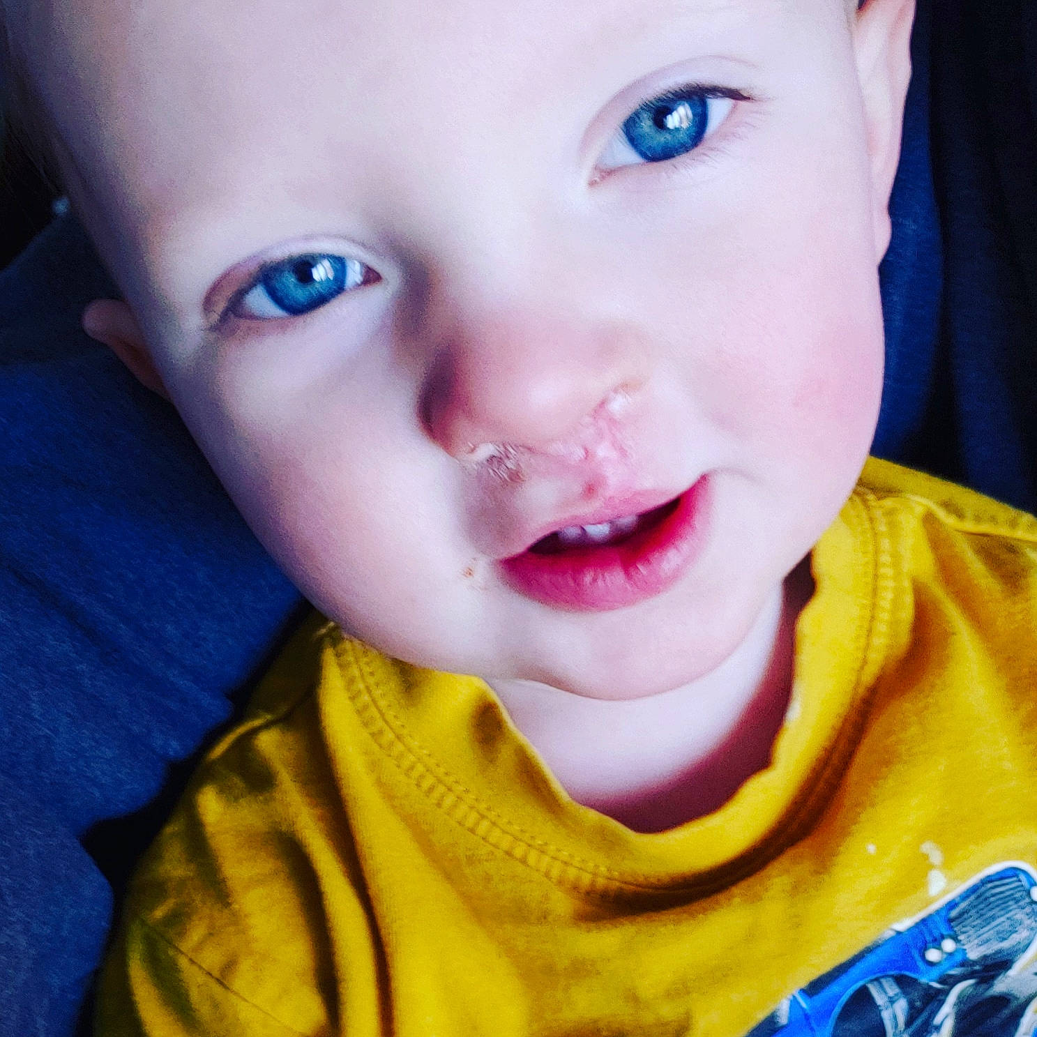 Bryce joined the competition — help win amazing prizes! baby, cheek, child, chin, cool, eye, eyebrow, face, facial_expression, head, lip, mouth, nose, organ, person, selfie, skin, smile, toddler, tongue