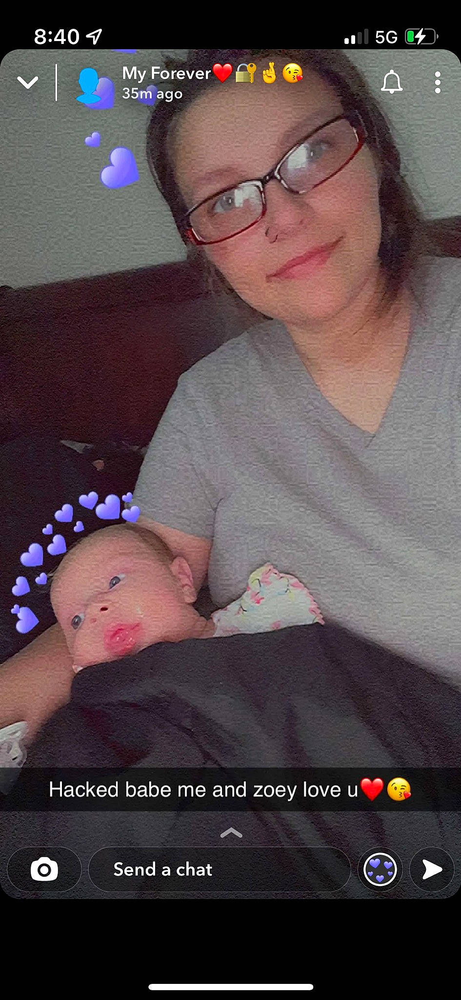 Zoey is registered to the contest to win money with this photo: baby, cheek, comfort, eyebrow, eyelash, eyewear, face, finger, flash_photography, glasses, happy, human_body, iris, joy, lap, leg, lip, mouth, organ, person