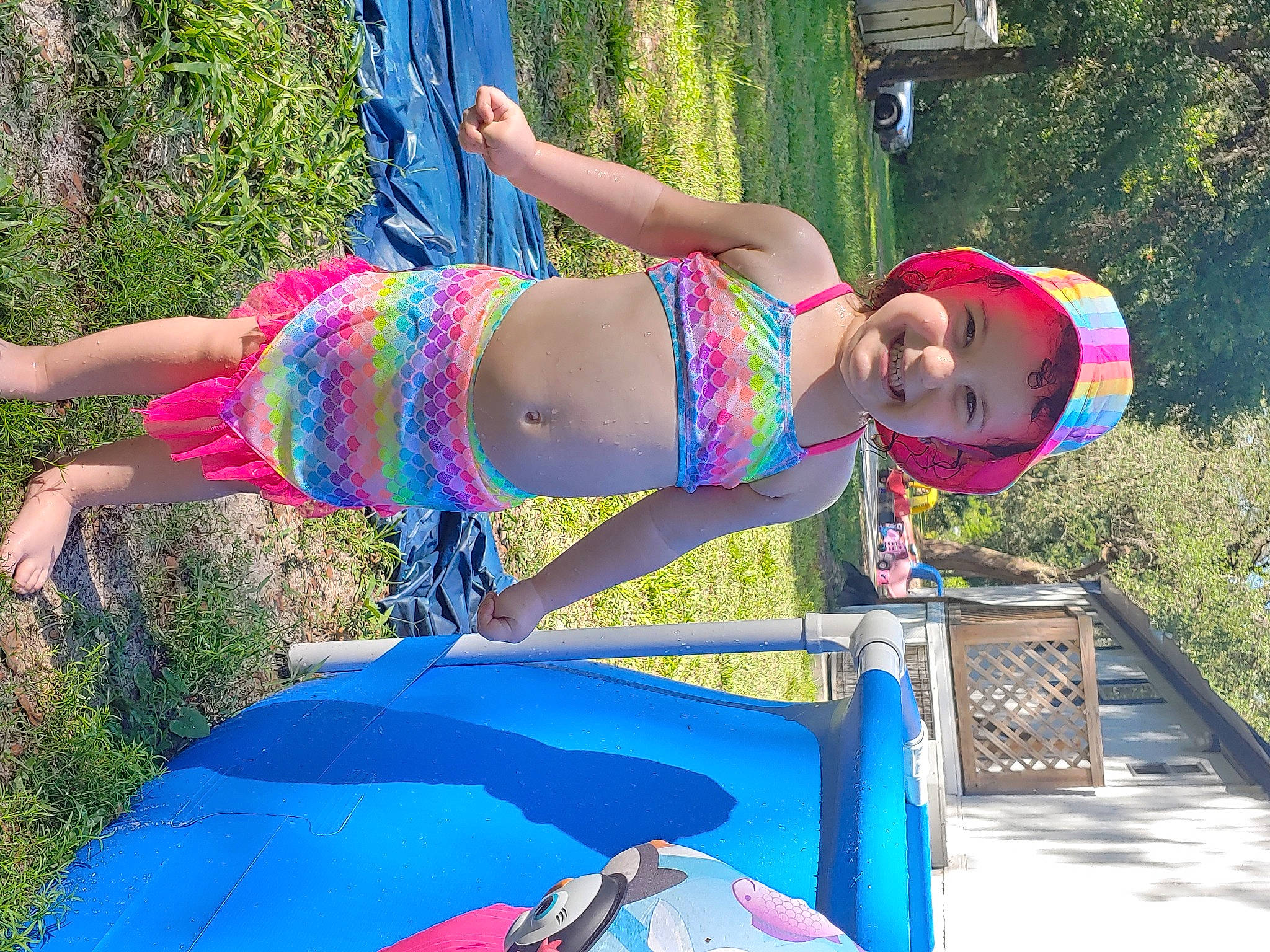 Ruby joined the competition — help win amazing prizes! abdomen, fun, headwear, joy, leg, leisure, person, summer, sun_tanning, trunk, vacation