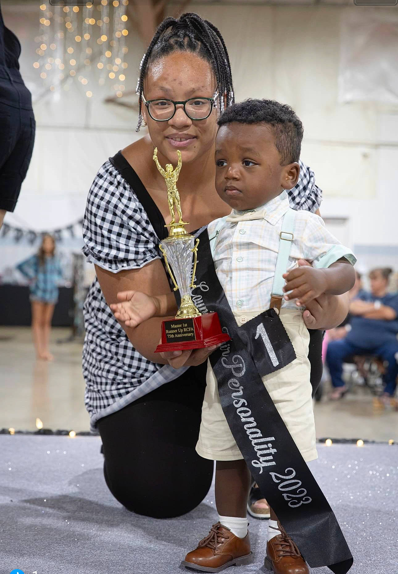 Brayden joined the competition — help win amazing prizes! baby, child, event, eyewear, fashion_accessory, fashion_design, fun, glasses, happy, jewellery, joy, pattern, person, recreation, sandal, snapshot, standing, street, toddler, tourism