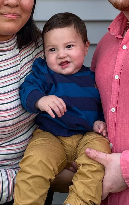 Amaru is registered to the contest to win money with this photo: baby_toddler_clothing, cheek, clothing, comfort, eye, face, finger, gesture, hairstyle, happy, head, human_body, interaction, joint, person, product, shoulder, skin, sleeve, smile