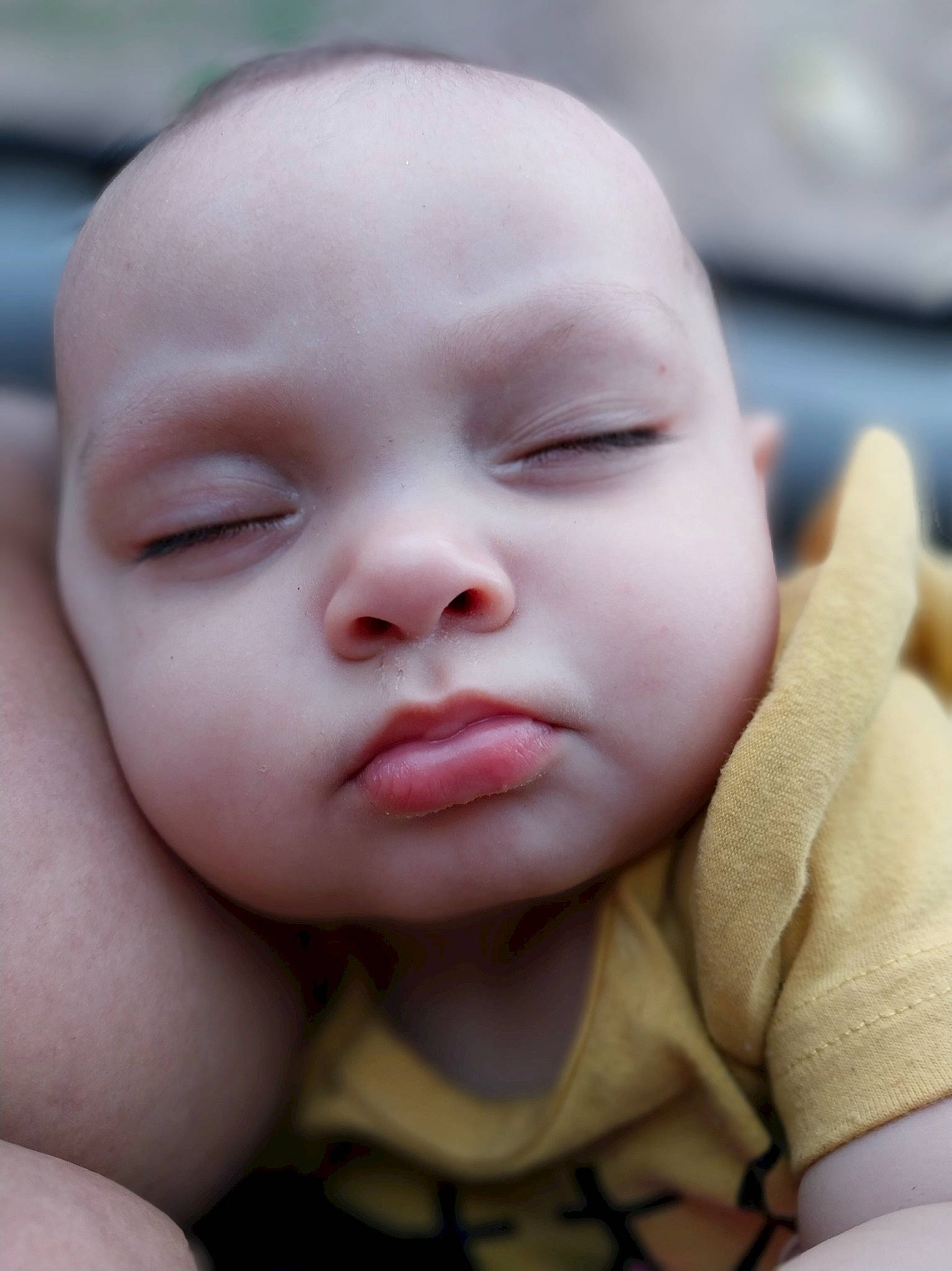 Calliope joined the competition — help win amazing prizes! baby, baby_sleeping, bedtime, cheek, child, chin, close_up, comfort, eyebrow, eyelash, face, finger, gesture, linens, lip, nose, person, skin, sleeve, thumb