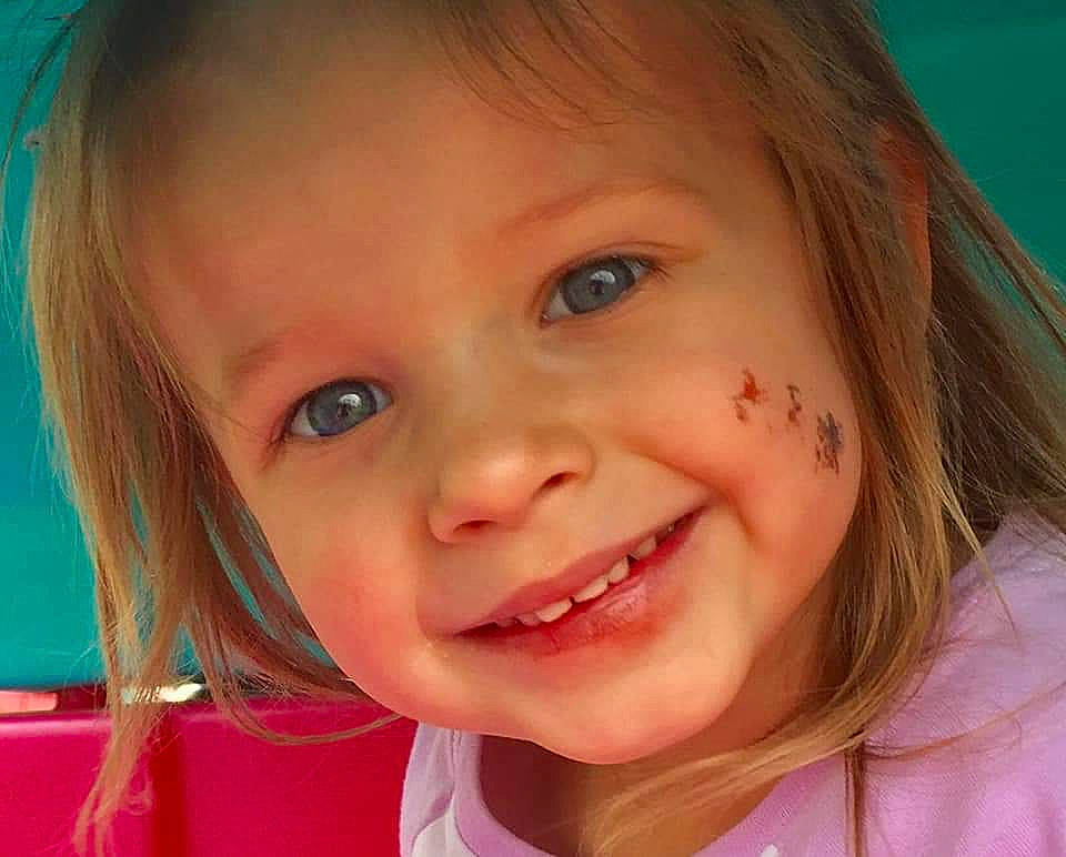 Laney joined the competition — help win amazing prizes! beauty, cheek, child, chin, close_up, eye, eyebrow, face, facial_expression, forehead, hair, head, iris, joy, lip, nose, organ, person, skin, smile