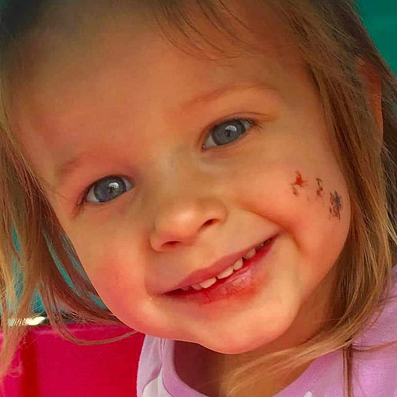 Laney joined the competition — help win amazing prizes! beauty, cheek, child, chin, close_up, eye, eyebrow, face, facial_expression, forehead, hair, head, iris, joy, lip, nose, organ, person, skin, smile