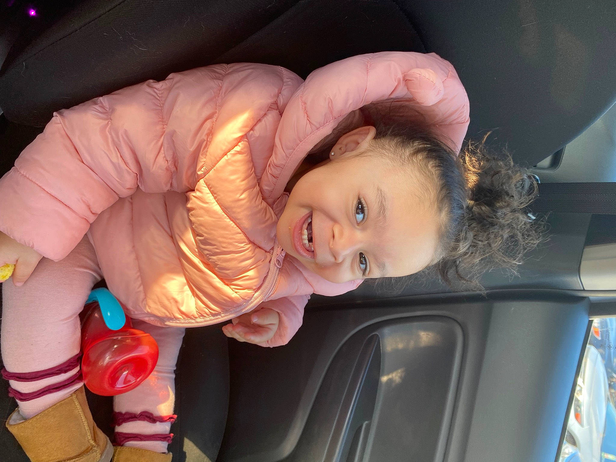 Armani joined the competition — help win amazing prizes! auto_part, automotive_design, automotive_exterior, automotive_lighting, car_seat, child, comfort, electric_blue, family_car, flash_photography, fun, hand, happy, motor_vehicle, person, personal_luxury_car, smile, toddler, tree, trunk