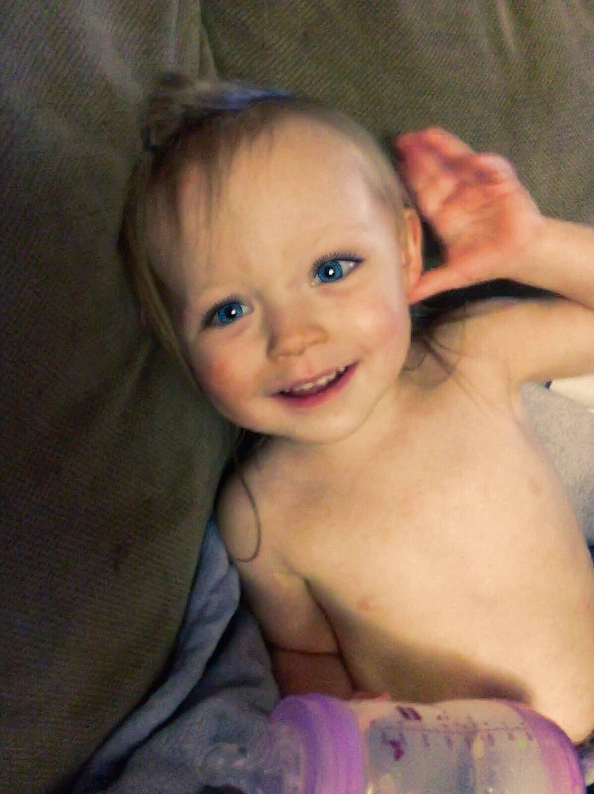 Paisley is registered to the contest to win money with this photo: baby, beauty, cheek, child, chin, eye, eyebrow, face, facial_expression, forehead, hair, head, iris, joy, lip, mouth, muscle, nose, person, skin