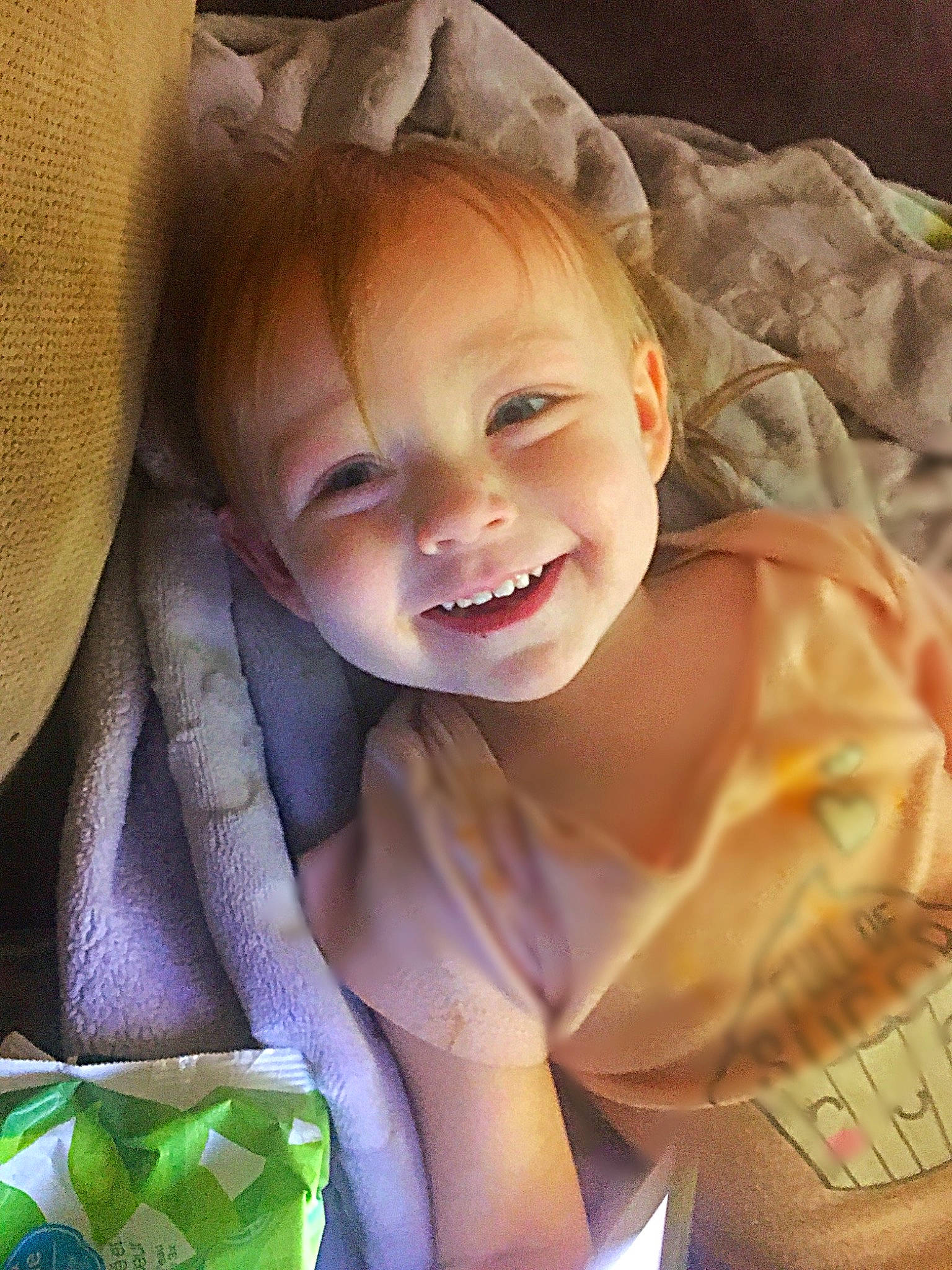 Paisley joined the competition — help win amazing prizes! baby, cheek, child, ear, eye, face, facial_expression, happy, joy, laugh, nose, person, skin, smile, toddler