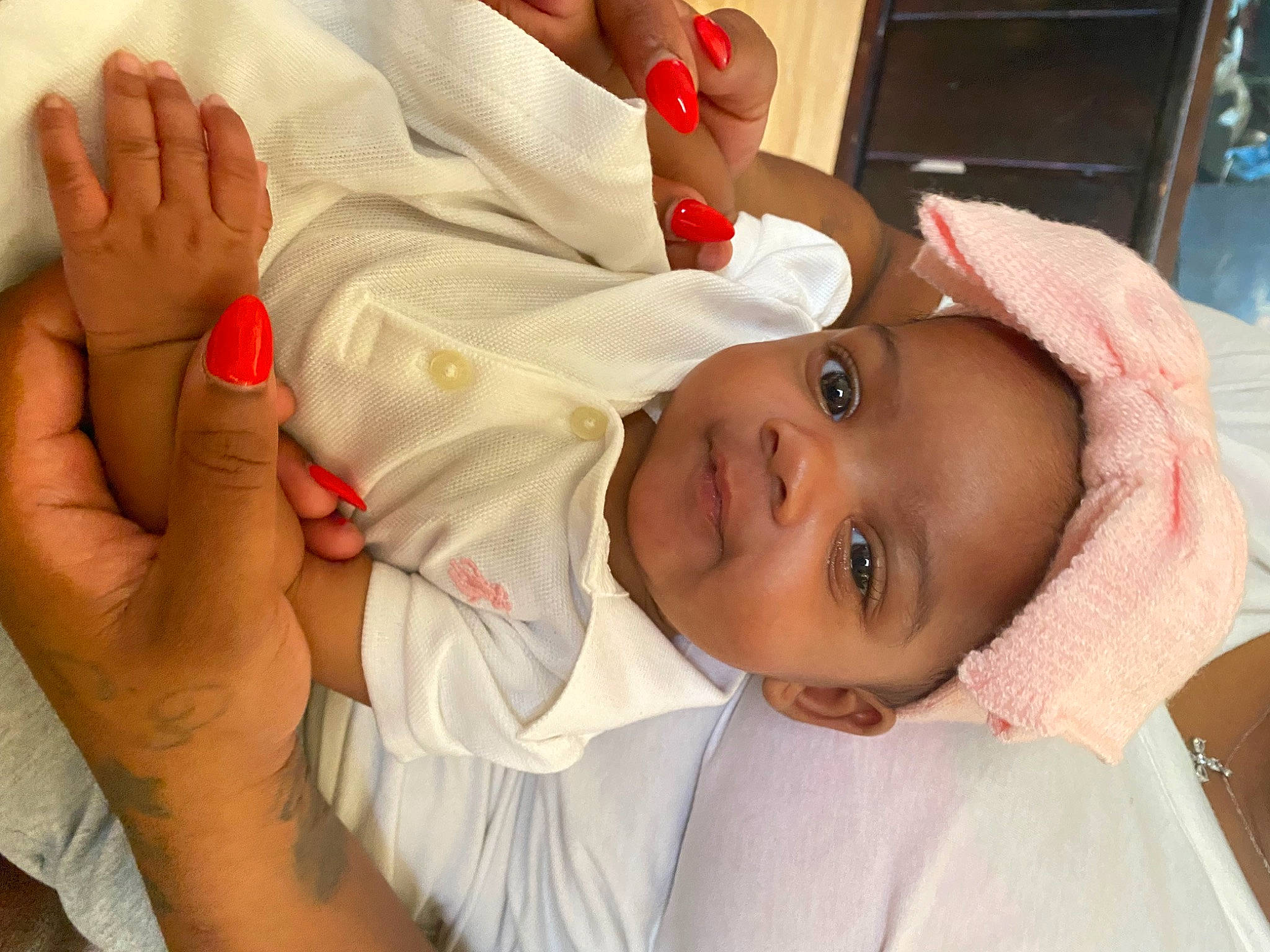 Phoenix joined the competition — help win amazing prizes! baby, baby_toddler_clothing, cheek, child, comfort, event, finger, foot, gesture, hand, happy, hat, mouth, nail, nose, person, skin, smile, thumb, toddler