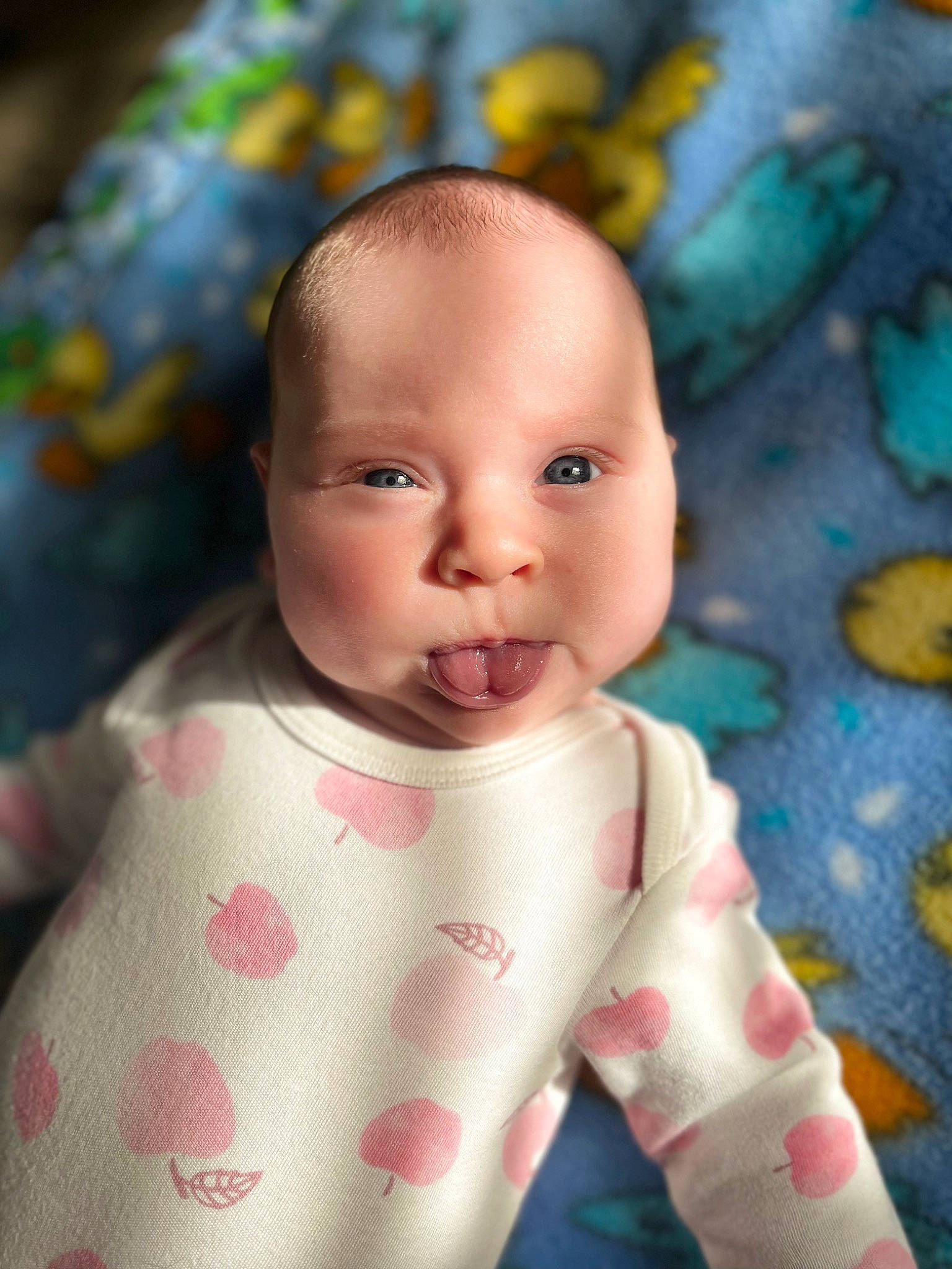 Sadie is registered to the contest to win money with this photo: baby, baby_toddler_clothing, cheek, child, chin, eyebrow, fun, grass, happy, iris, linens, lip, nose, pattern, person, portrait_photography, sitting, skin, sleeve, smile
