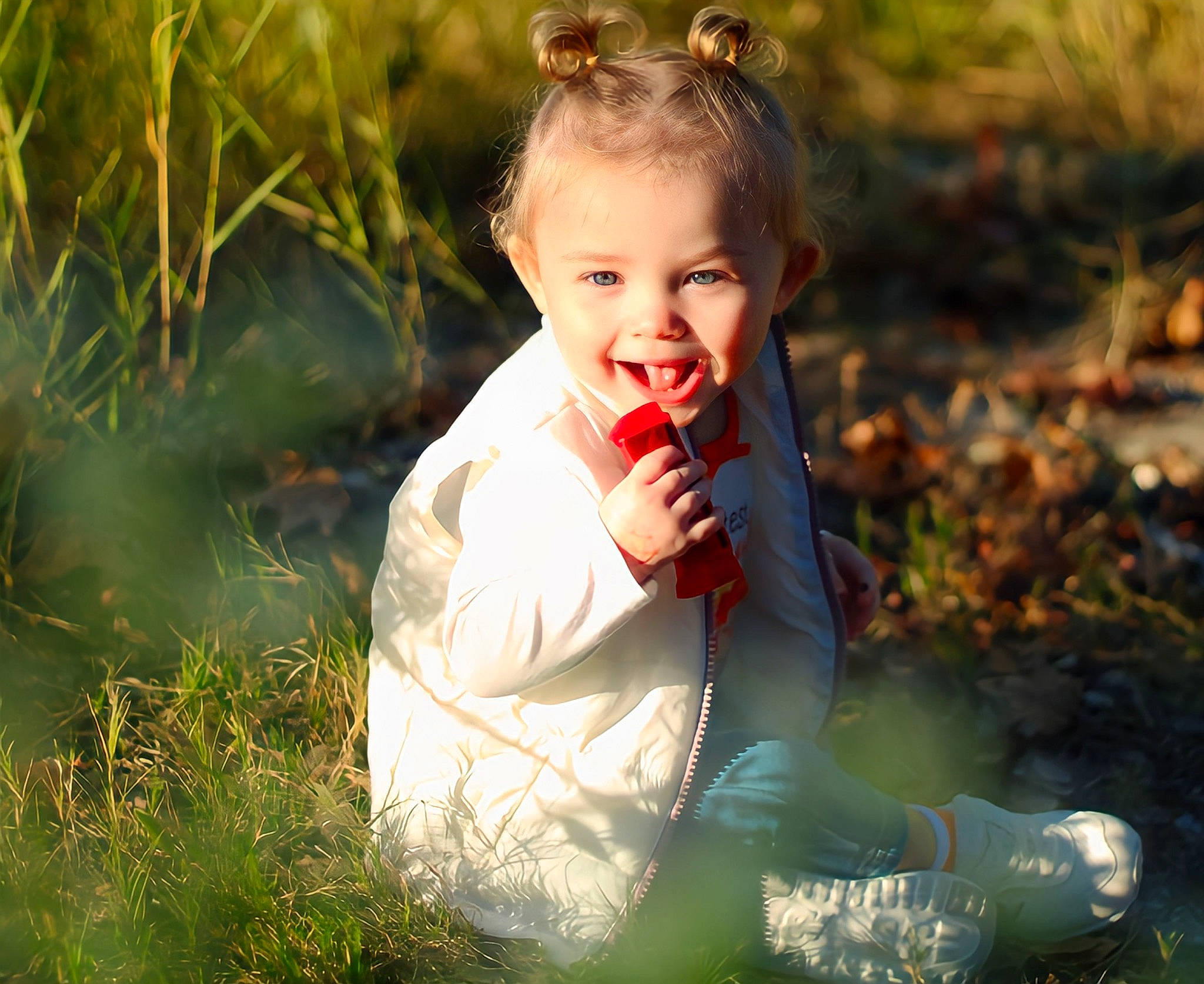 Kingsley joined the competition — help win amazing prizes! baby, child, flash_photography, fun, gesture, grass, grass_family, happy, iris, lip, natural_landscape, people_in_nature, person, plant, sitting, smile, sunglasses, sunlight, toddler, tree