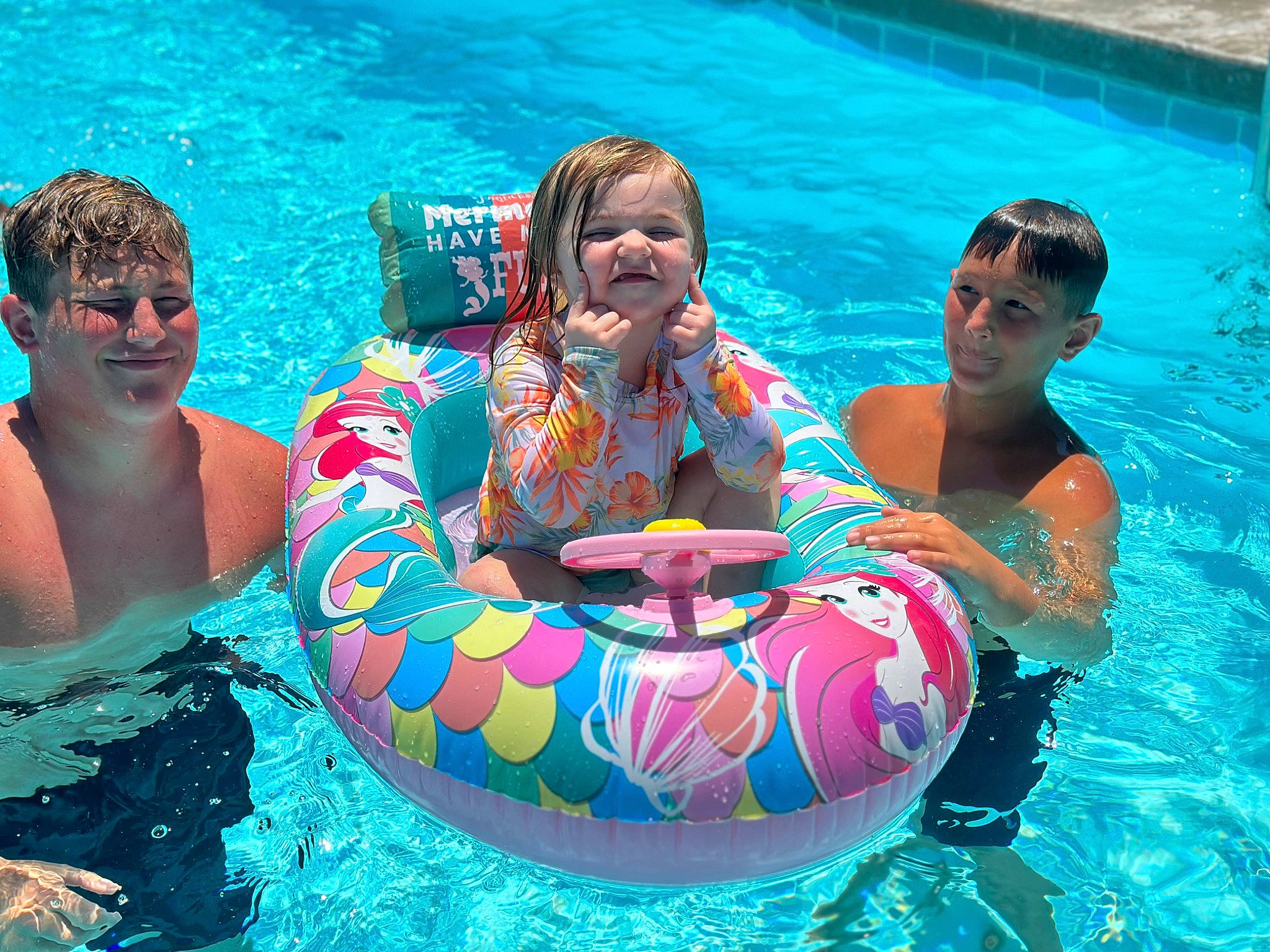 Kinzlee joined the competition — help win amazing prizes! aqua, blue, child, event, facial_expression, fun, games, goggles, happy, joy, leisure, mammal, nonbuilding_structure, outdoor_recreation, person, personal_protective_equipment, product, recreation, smile, swimming_pool