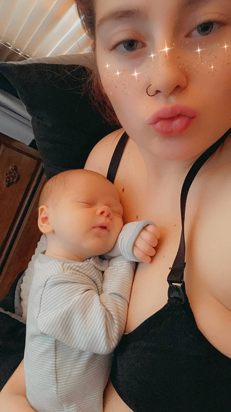 Brooks joined the competition — help win amazing prizes! arm, baby, cheek, chin, eyelash, facial_expression, finger, gesture, hairstyle, hand, human_body, joint, lip, lipstick, mouth, muscle, neck, person, shoulder, skin