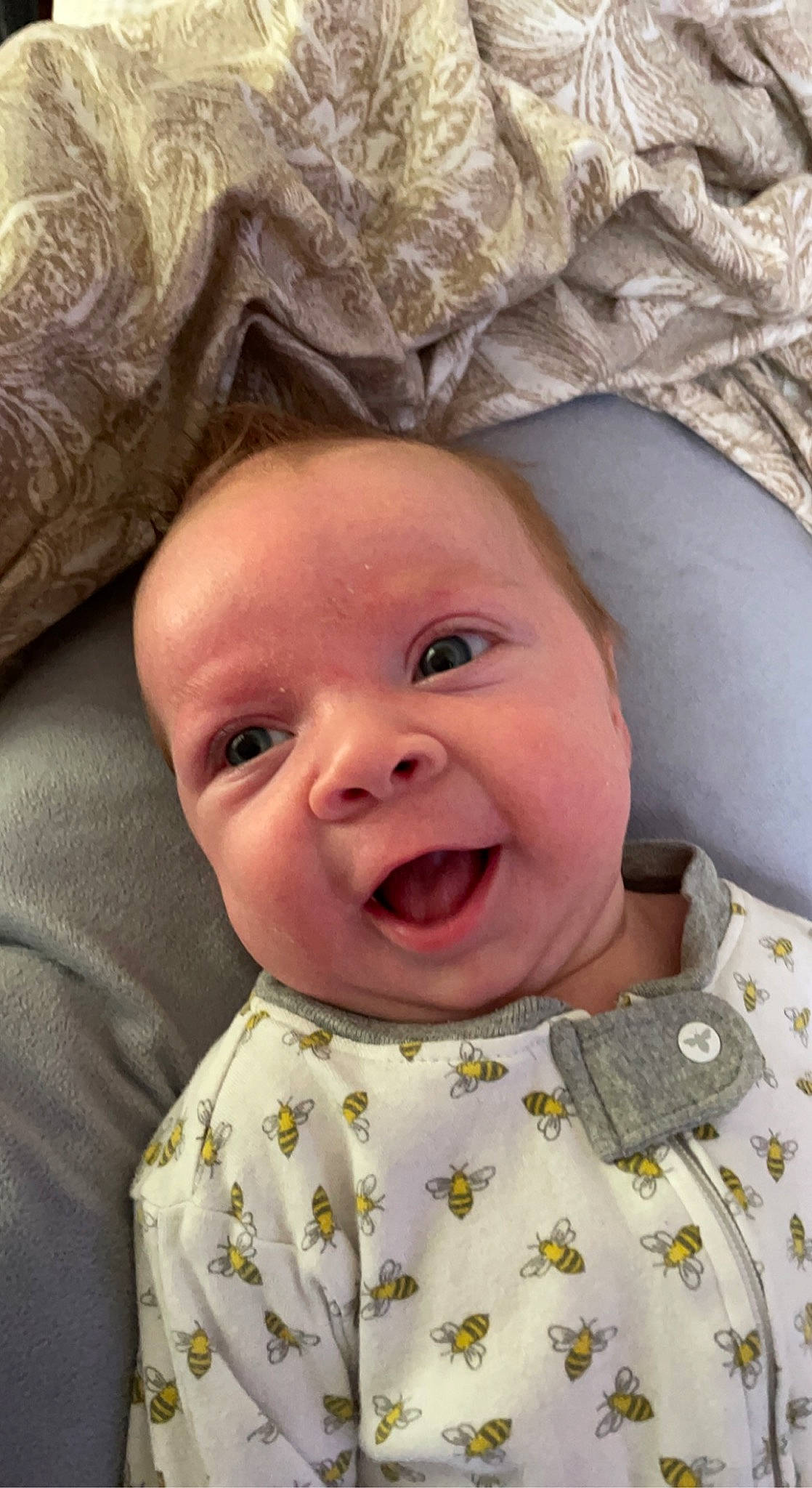 Braylon is registered to the contest to win money with this photo: baby, baby_toddler_clothing, cheek, eye, eyebrow, face, facial_expression, forehead, gesture, happy, head, human_body, iris, lip, mouth, nose, person, skin, sleeve, smile