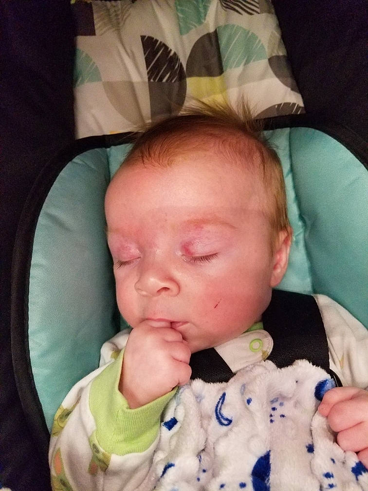 Braylon is registered to the contest to win money with this photo: baby, baby_sleeping, baby_toddler_clothing, cheek, chin, comfort, ear, eyebrow, face, facial_expression, finger, iris, lip, mouth, neck, nose, organ, person, skin, sleeve