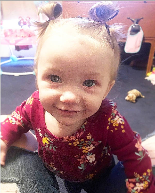 Joelynne joined the competition — help win amazing prizes! baby, cheek, child, ear, face, forehead, hair, head, joy, lip, person, skin, smile, toddler