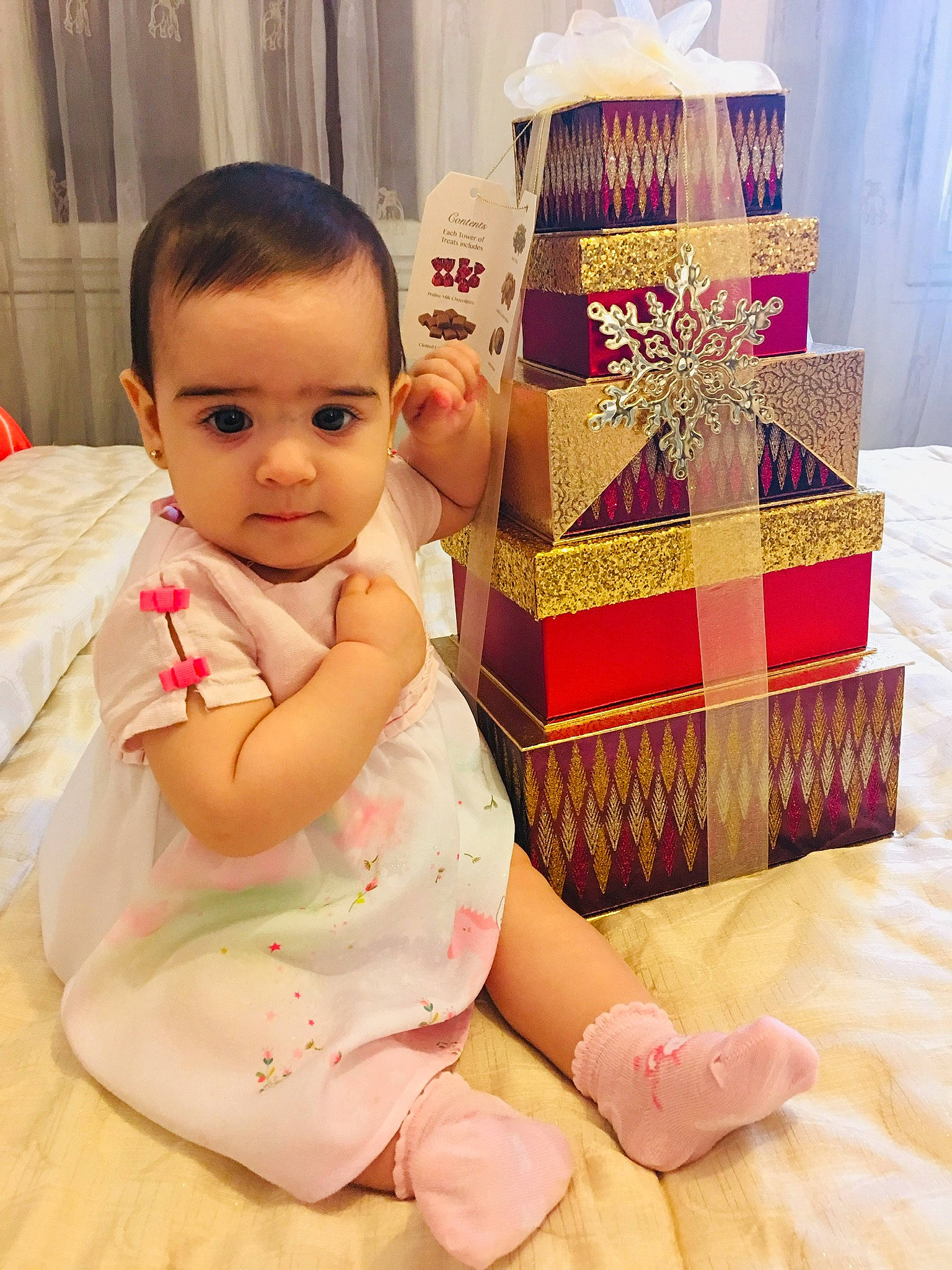 Nicole a rejoint le concours — aidez-le/la à gagner de superbes lots ! child, day, girl, infant, person, pink, product, skin, toddler