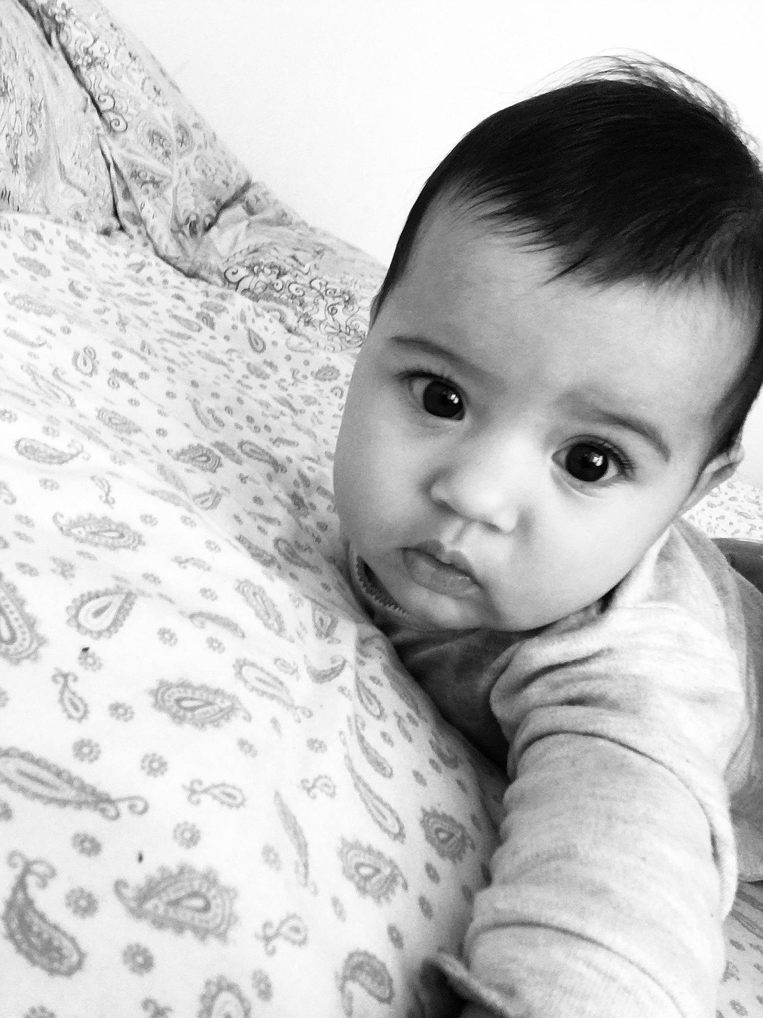 Rosie-lee joined the competition — help win amazing prizes! baby, beauty, black_and_white, cheek, child, eye, face, lip, monochrome, monochrome_photography, nose, person, photograph, photography, portrait, portrait_photography, skin, smile, style, toddler