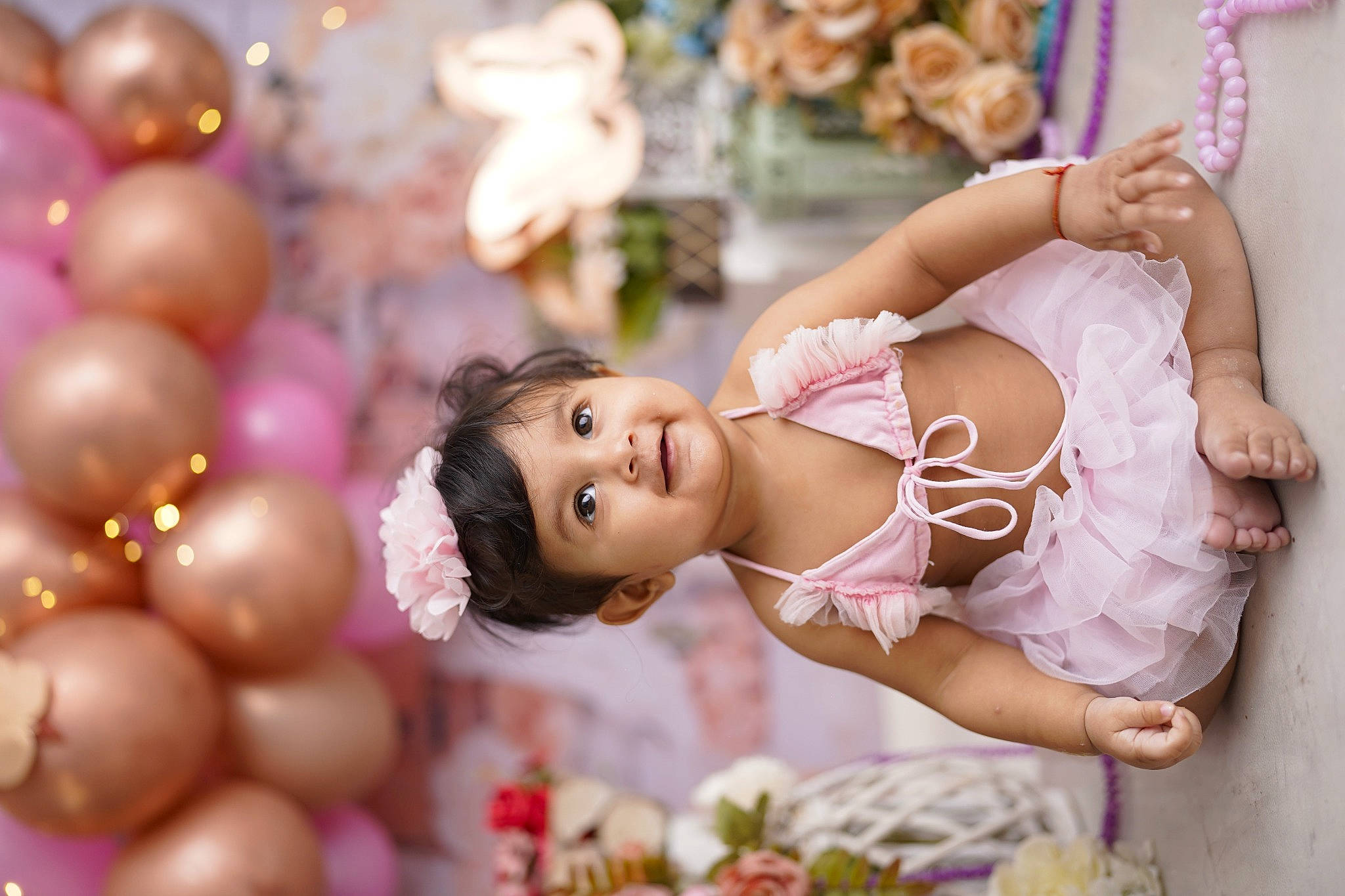 Divisha joined the competition — help win amazing prizes! beauty, child, dress, eye, facial_expression, finger, flash_photography, hand, happy, human_body, joy, leg, muscle, people_in_nature, person, pink, plant, skin, textile, thigh