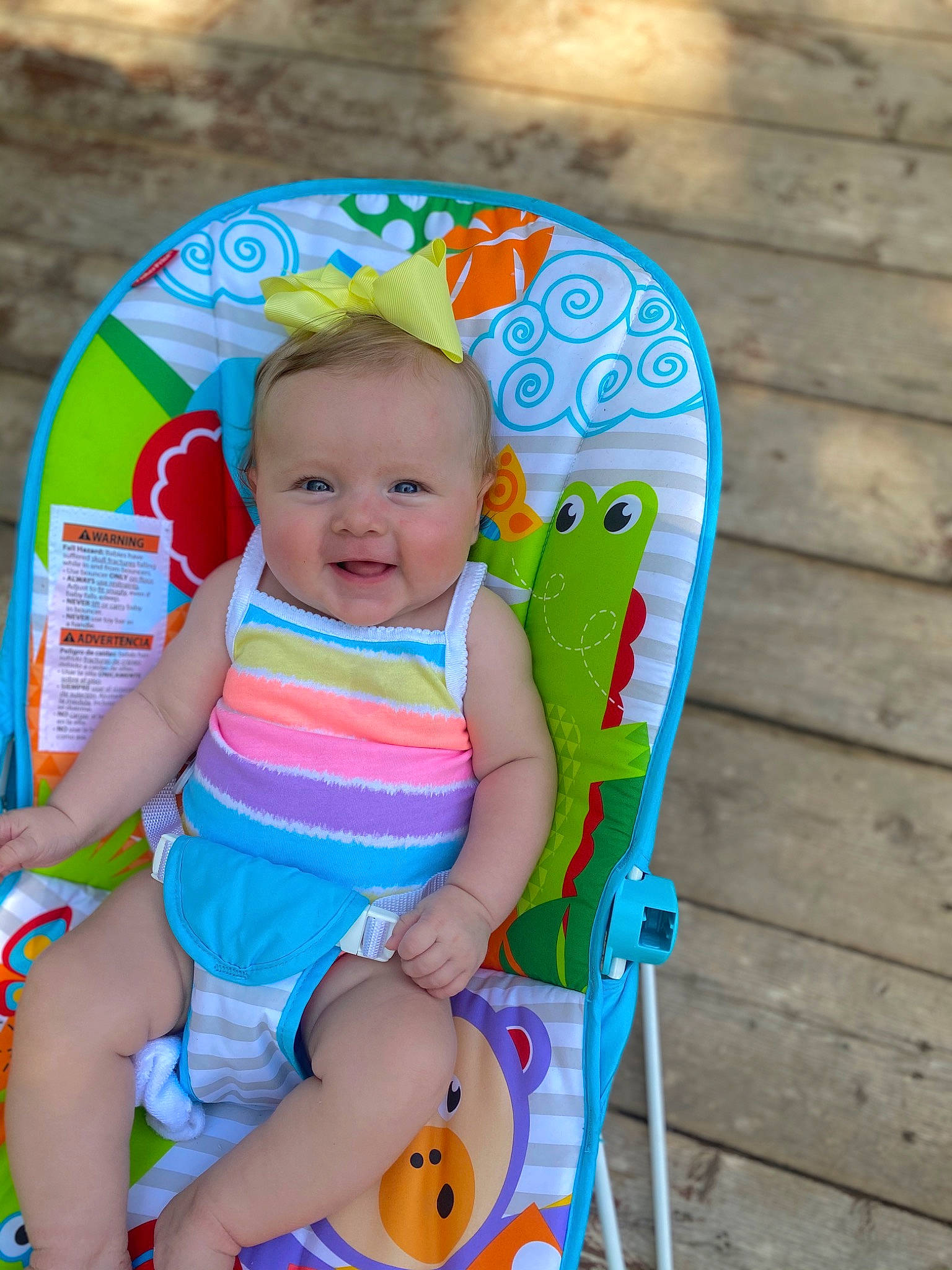 Rylee joined the competition — help win amazing prizes! baby, baby_playing_with_toys, baby_products, baby_toddler_clothing, baby_toys, child, person, play, product, toddler, toy
