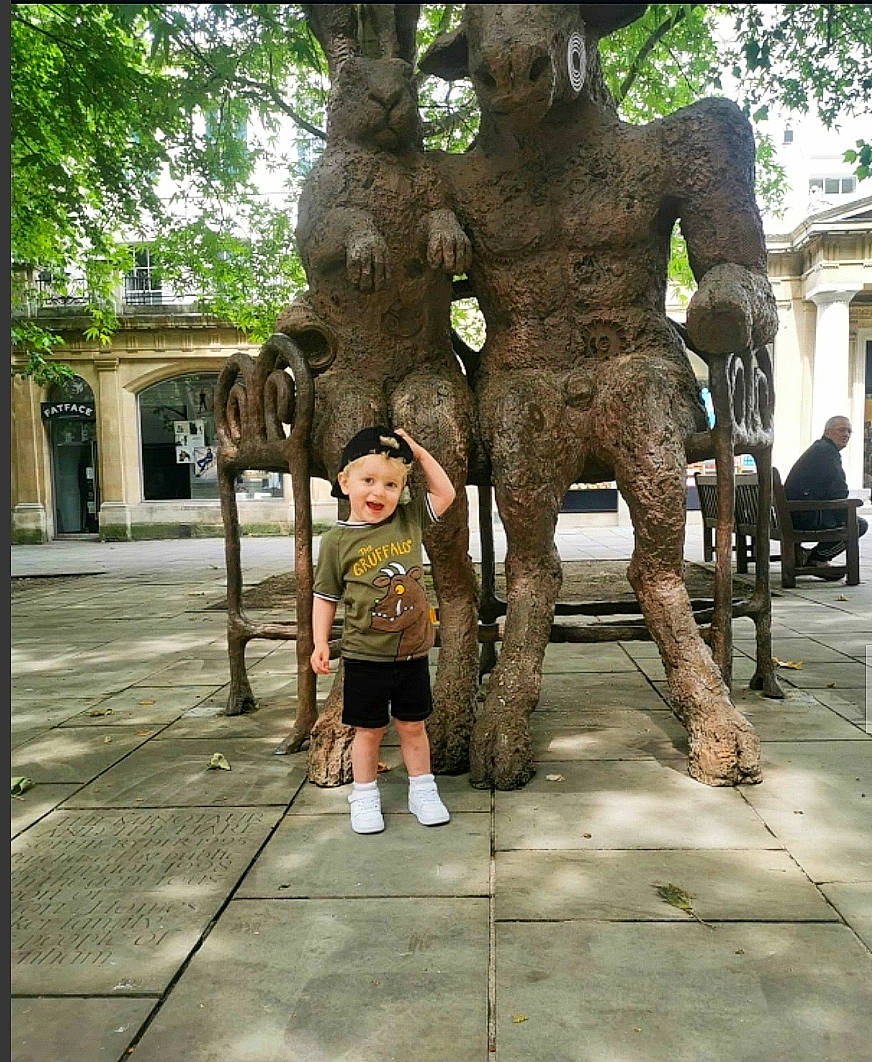 Rex joined the competition — help win amazing prizes! adaptation, art, botany, fun, headwear, joy, leisure, metal, monument, person, plant, sculpture, statue, temple, tourism, tree, vacation, world