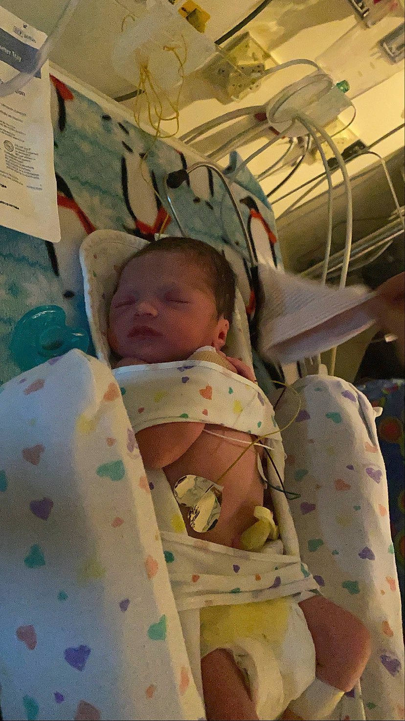 Bexley joined the competition — help win amazing prizes! baby, baby_safety, bed, bedding, bedtime, child, comfort, hospital, linens, medical, medical_equipment, medical_procedure, patient, pattern, peach, person, room, service, skin, textile