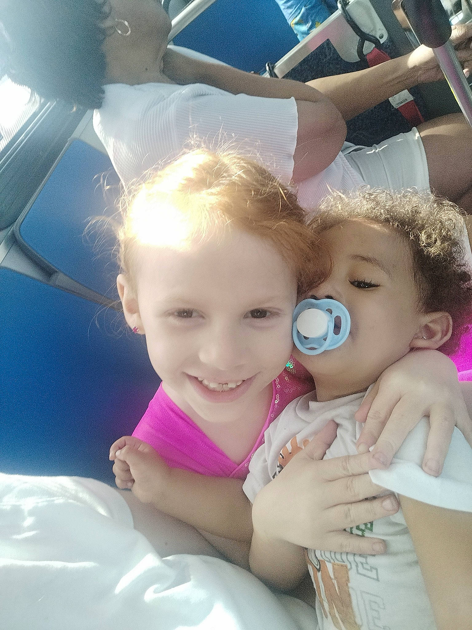 Alaya joined the competition — help win amazing prizes! auto_part, automotive_design, baby, baby_toddler_clothing, beauty, blond, car_seat, child, eyelash, facial_expression, family_car, finger, fun, gesture, happy, joy, leisure, person, product, skin