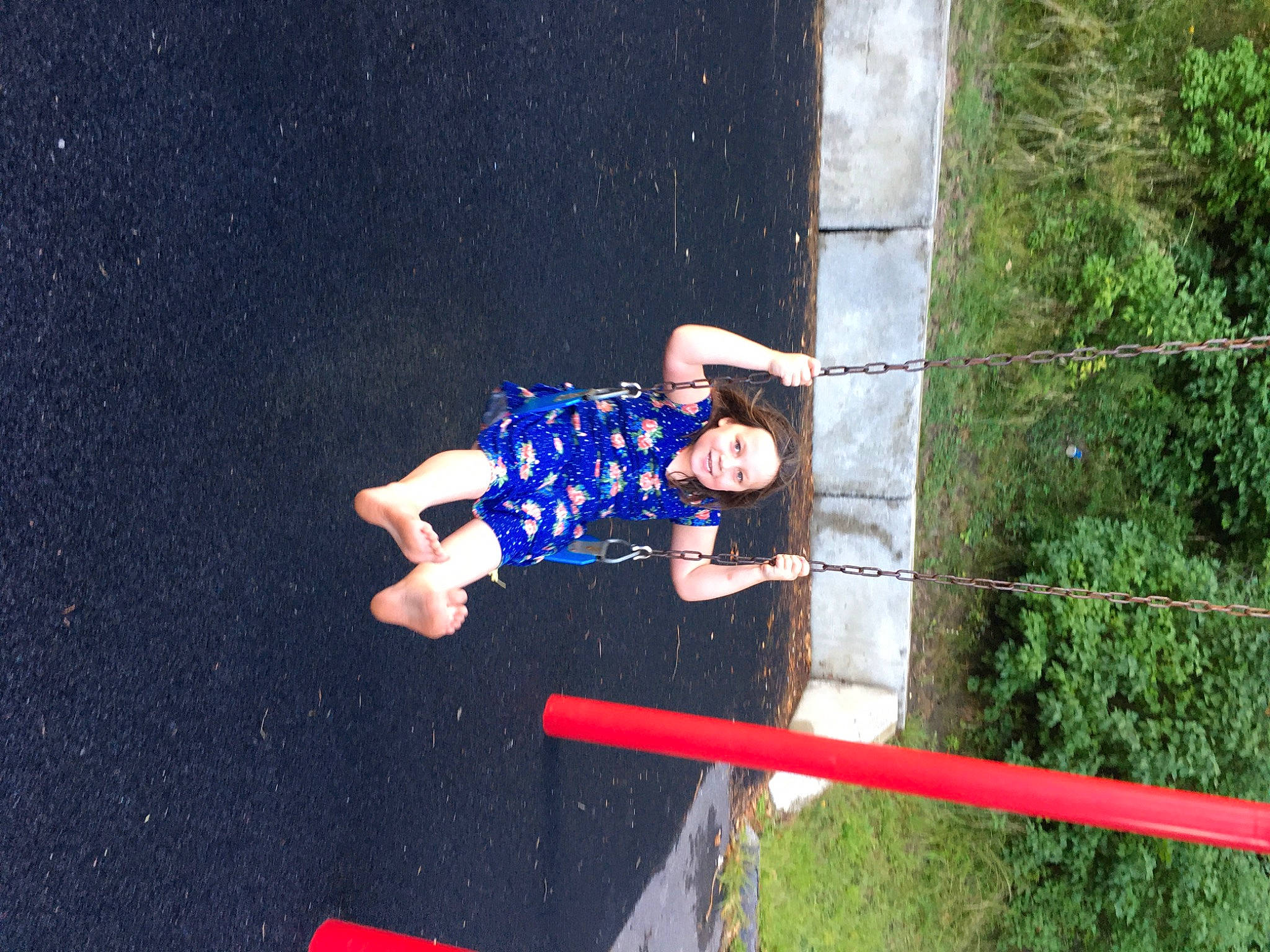 Naomi is registered to the contest to win money with this photo: adventure, bungee_jumping, fun, joy, jumping, person, recreation