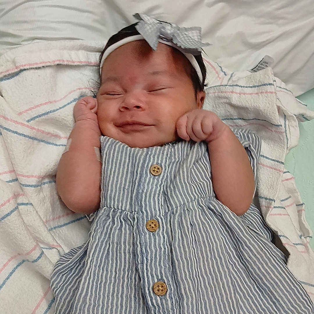 Sevynn joined the competition — help win amazing prizes! architecture, baby, bed, bedroom, blanket, building, clothing, face, furniture, hat, head, homedecor, hospital, newborn, pants, person, photography, portrait, quilt, sleeping